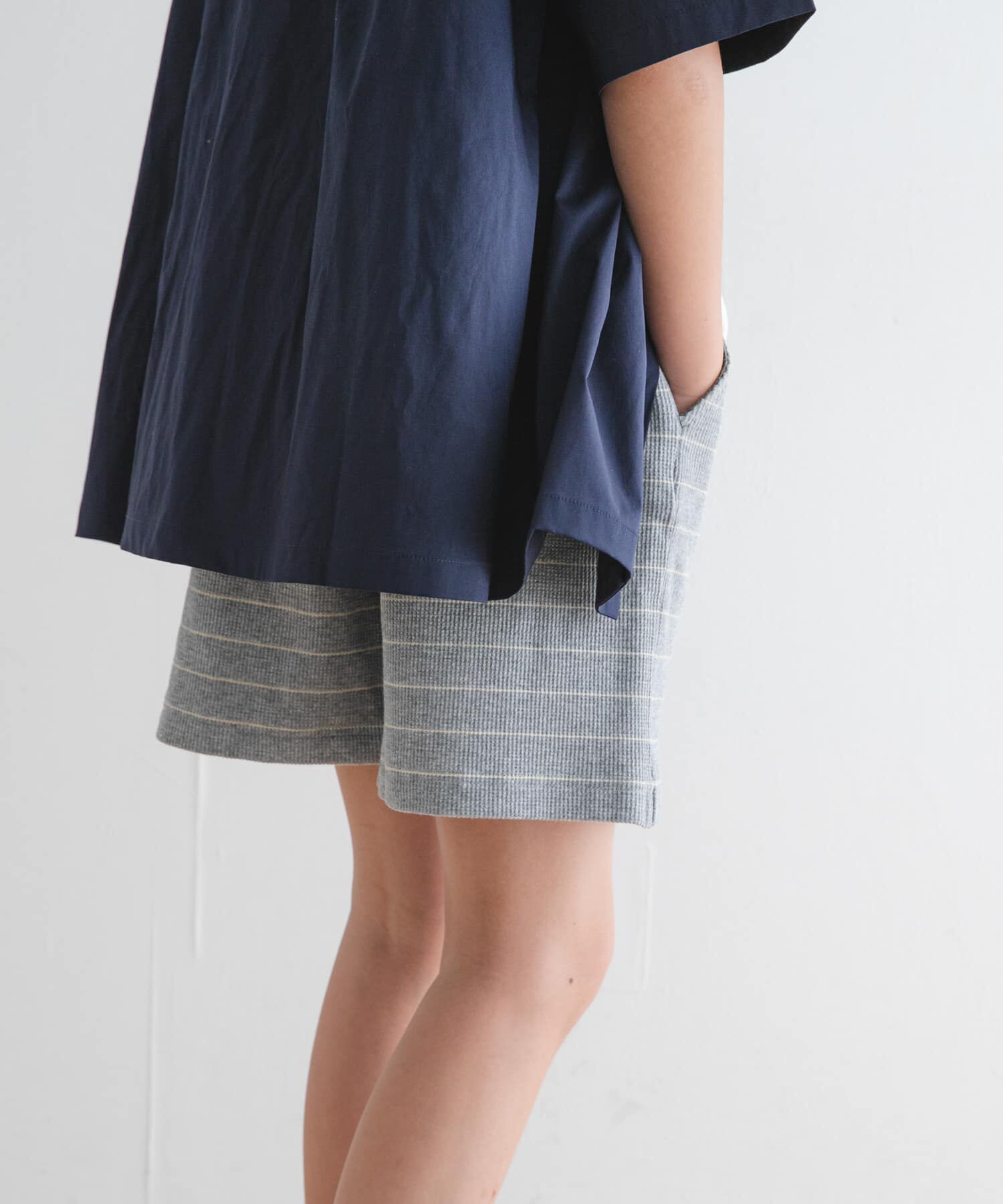 URBAN RESEARCH DOORS「『WEB/一部店舗限定サイズ』ボーダーワッフルショーツ(KIDS)」|その他|