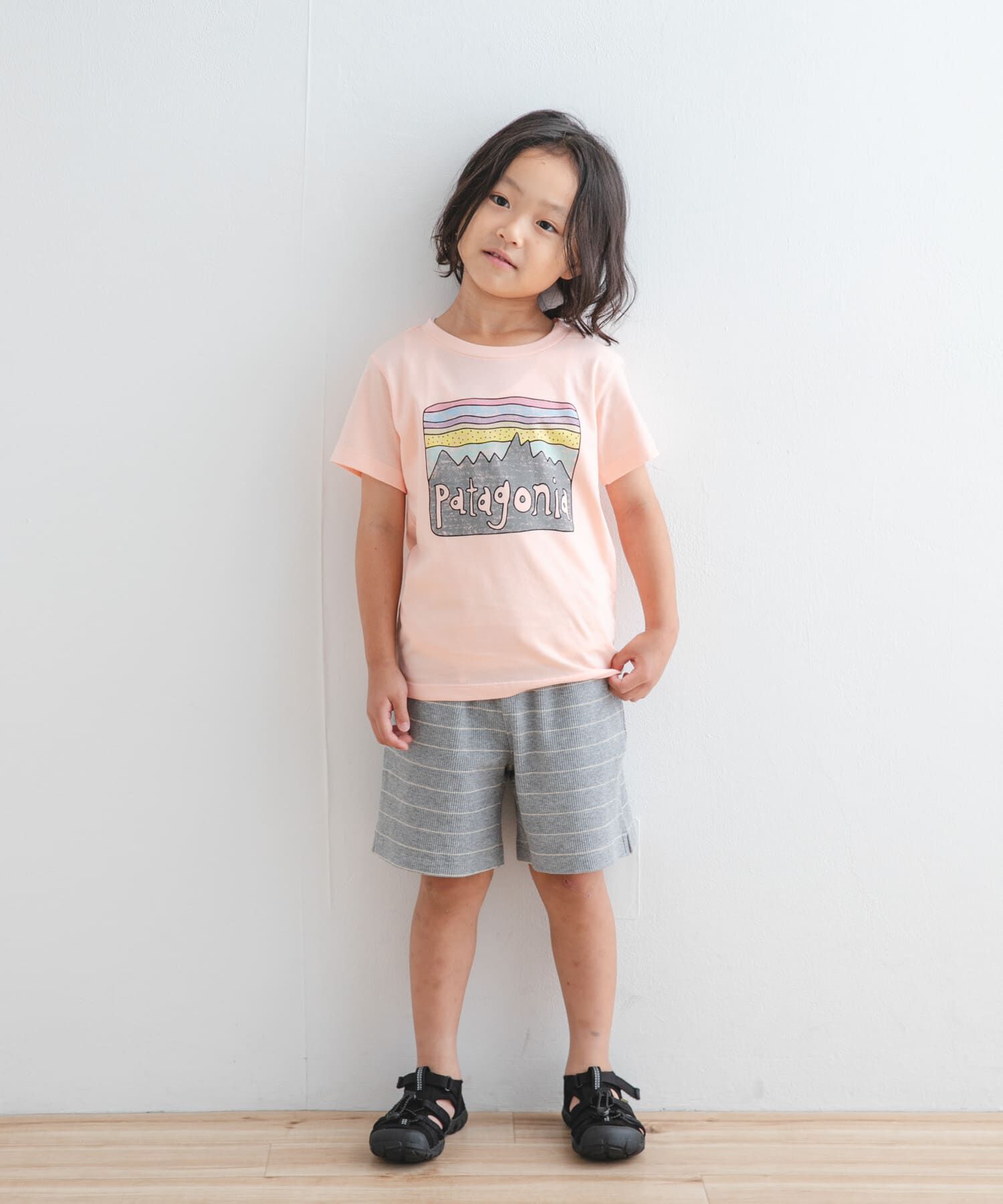 URBAN RESEARCH DOORS「『WEB/一部店舗限定サイズ』ボーダーワッフルショーツ(KIDS)」|その他|