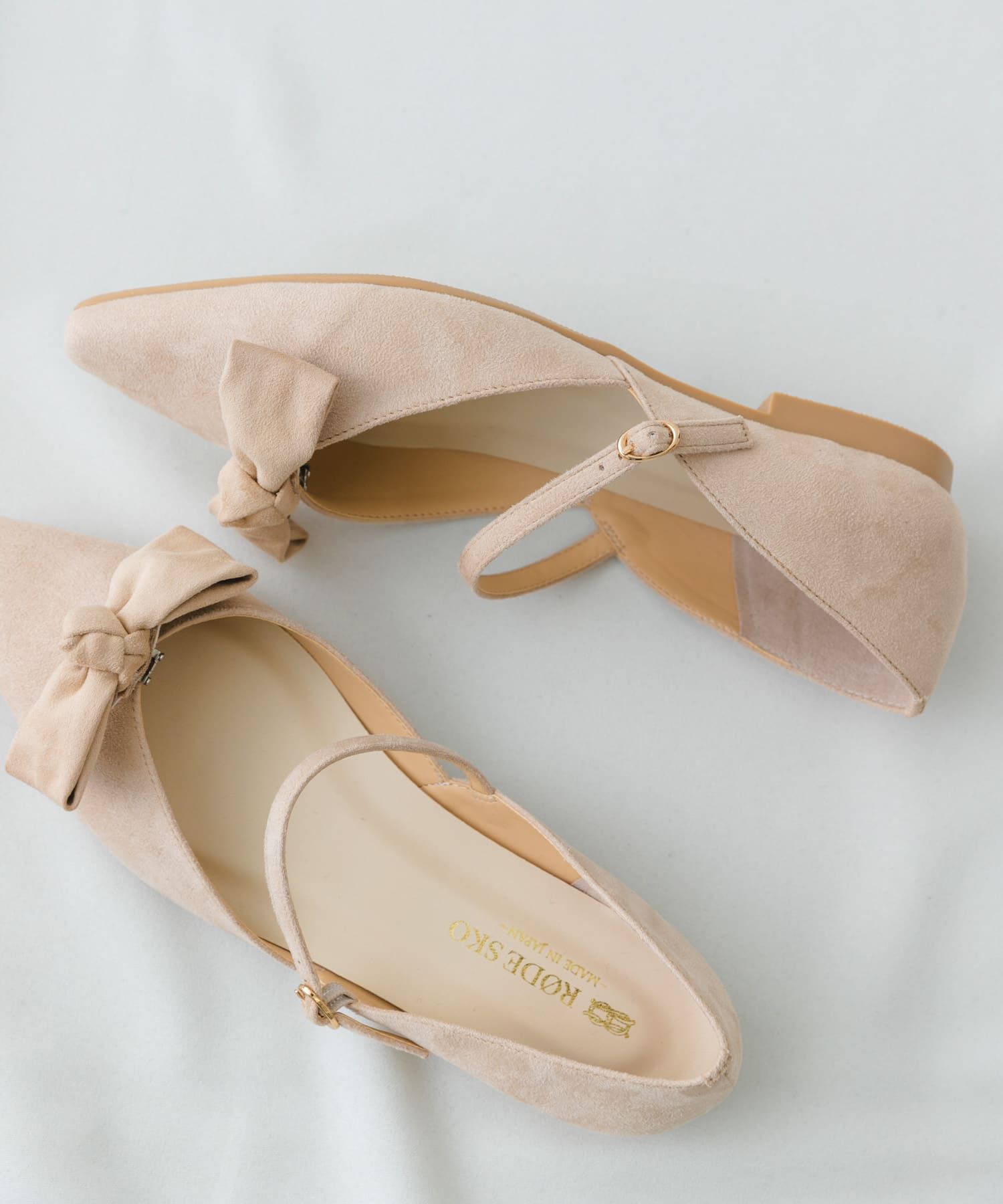 RODE SKO「『WEB/一部店舗限定カラー』『MADE IN JAPAN』マルチWAYリボンパンプス」|パンプス|