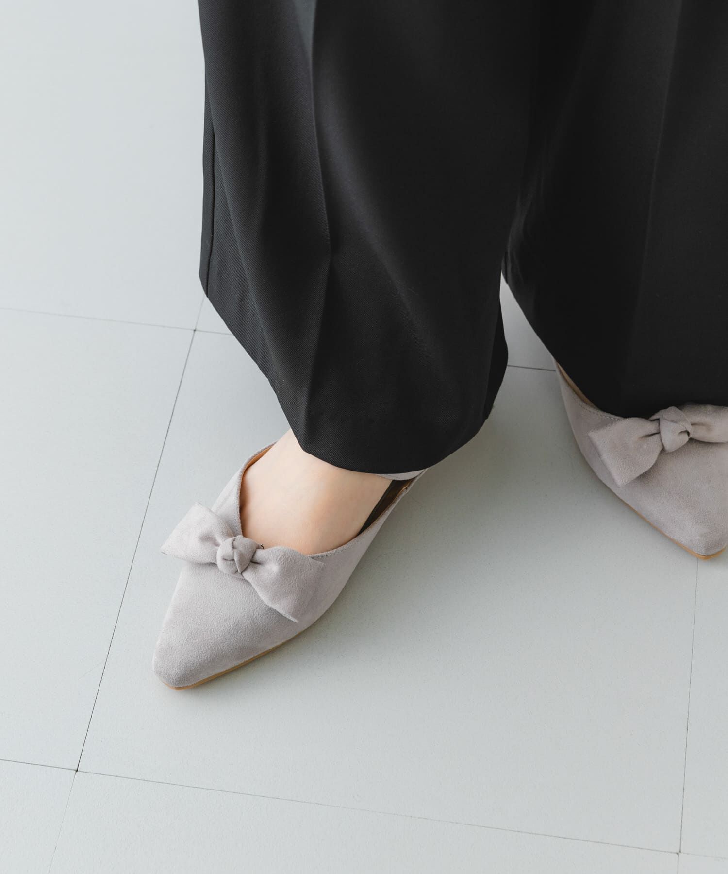 RODE SKO「『WEB/一部店舗限定カラー』『MADE IN JAPAN』マルチWAYリボンパンプス」|パンプス|