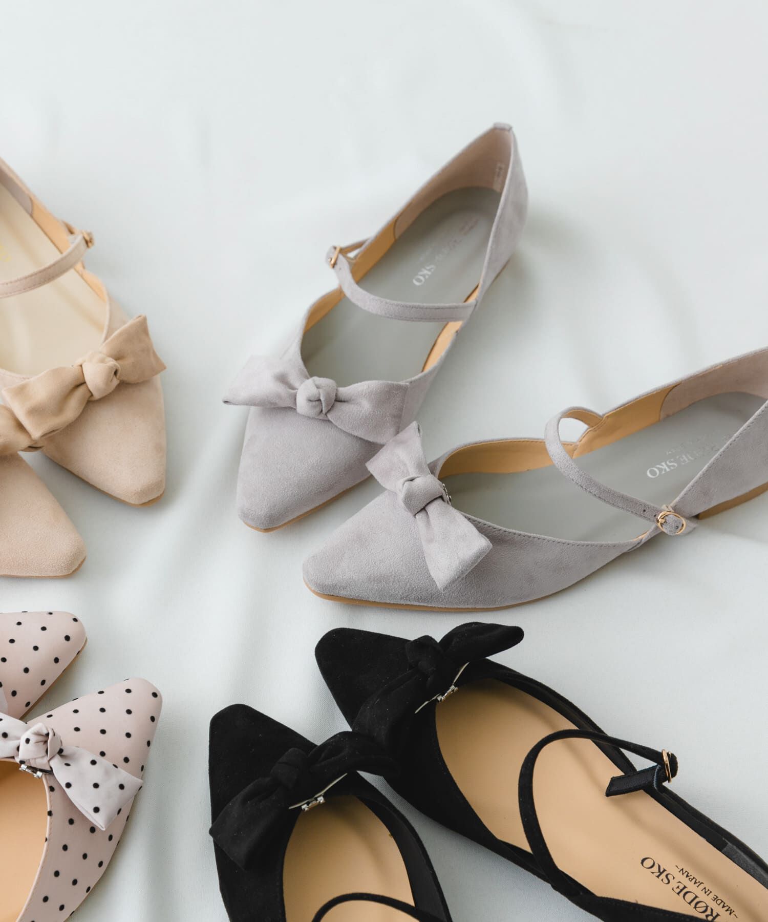 RODE SKO「『WEB/一部店舗限定カラー』『MADE IN JAPAN』マルチWAYリボンパンプス」|パンプス|