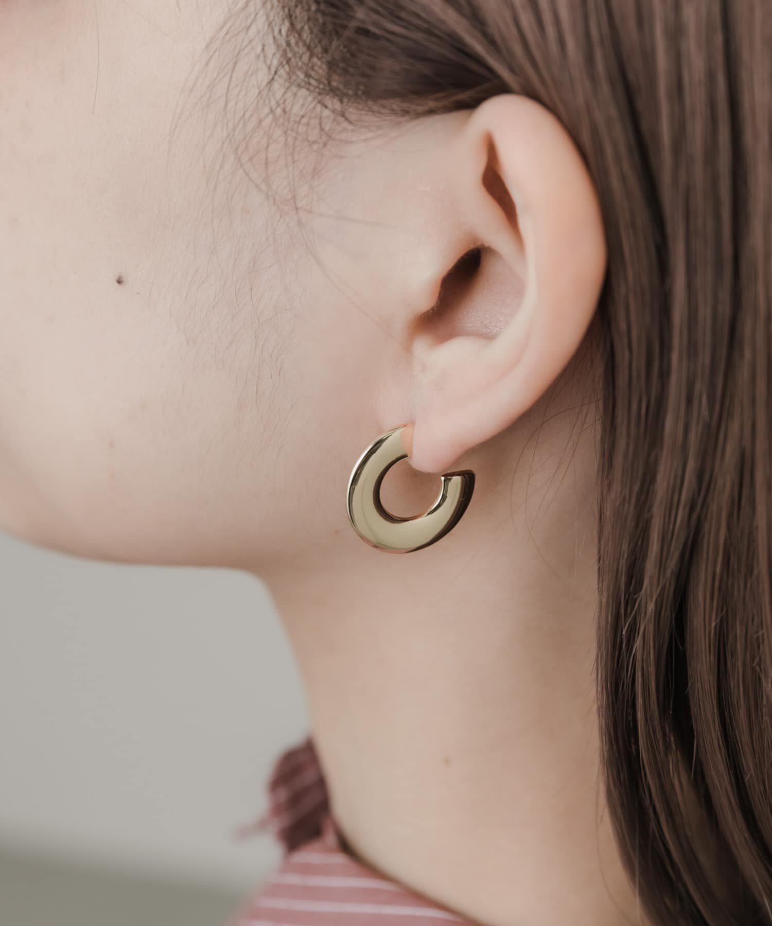 SMELLY「スィンフープピアス」|ピアス|