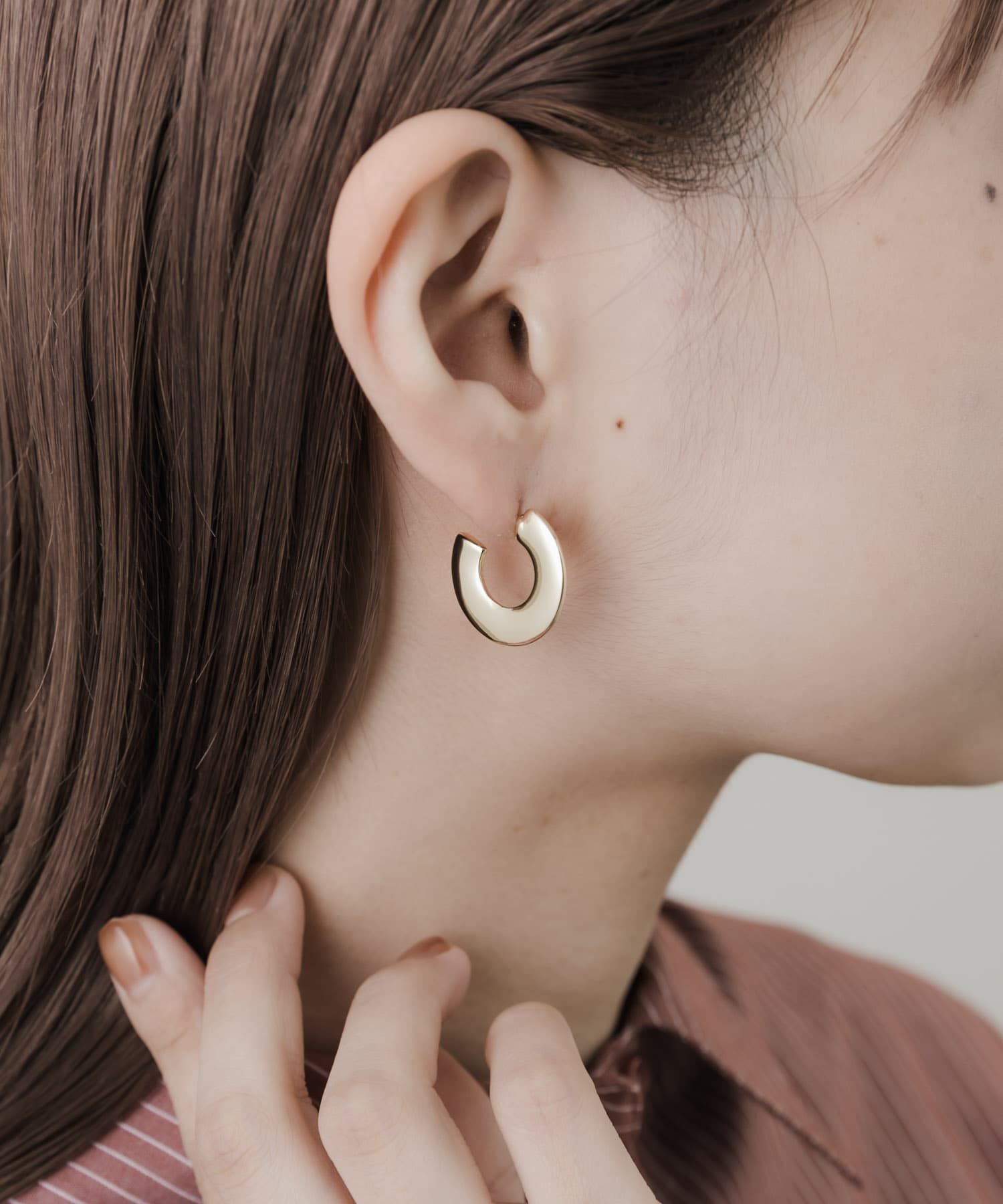 SMELLY「スィンフープピアス」|ピアス|