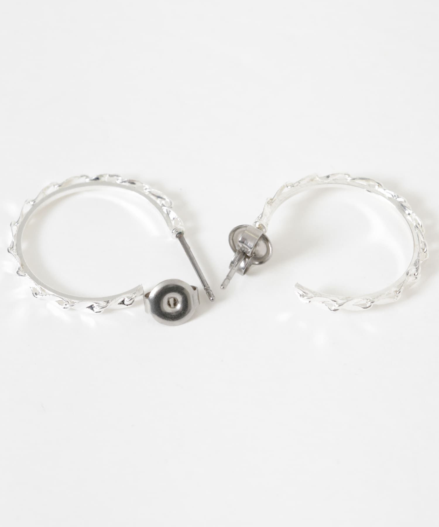 SMELLY「ペタルチェーンフープピアス」|ピアス|