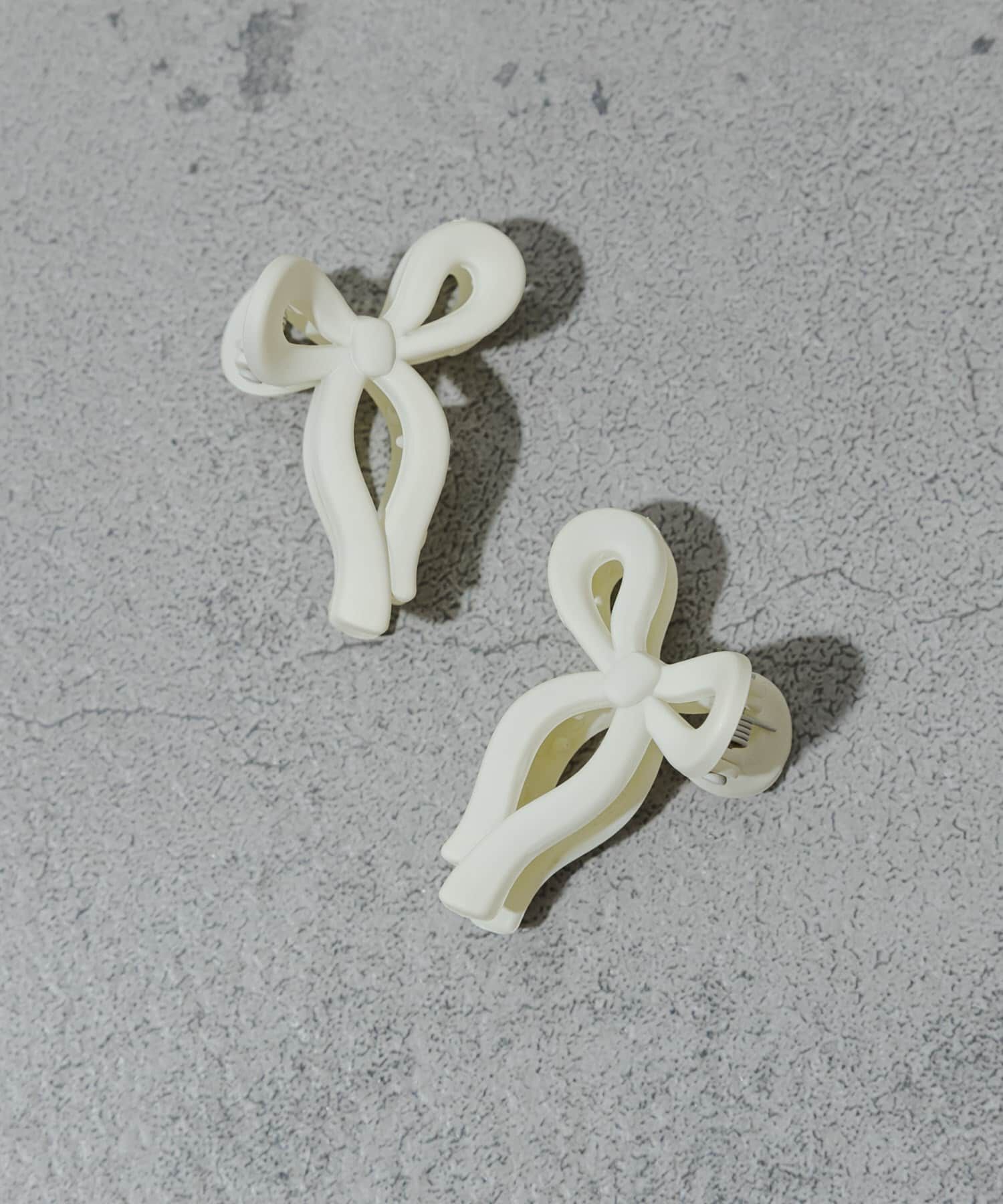 SMELLY「リボン2セットマットミニバンス」|その他|アイボリー