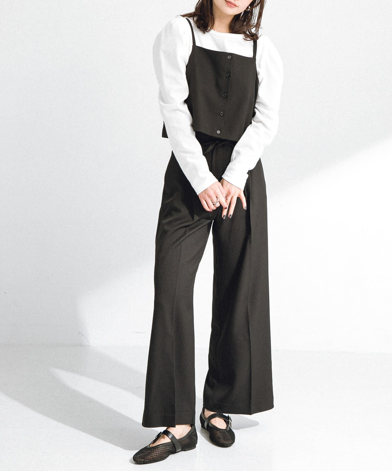 Sonny Label 「メッシュストラップフラットシューズ」|その他|