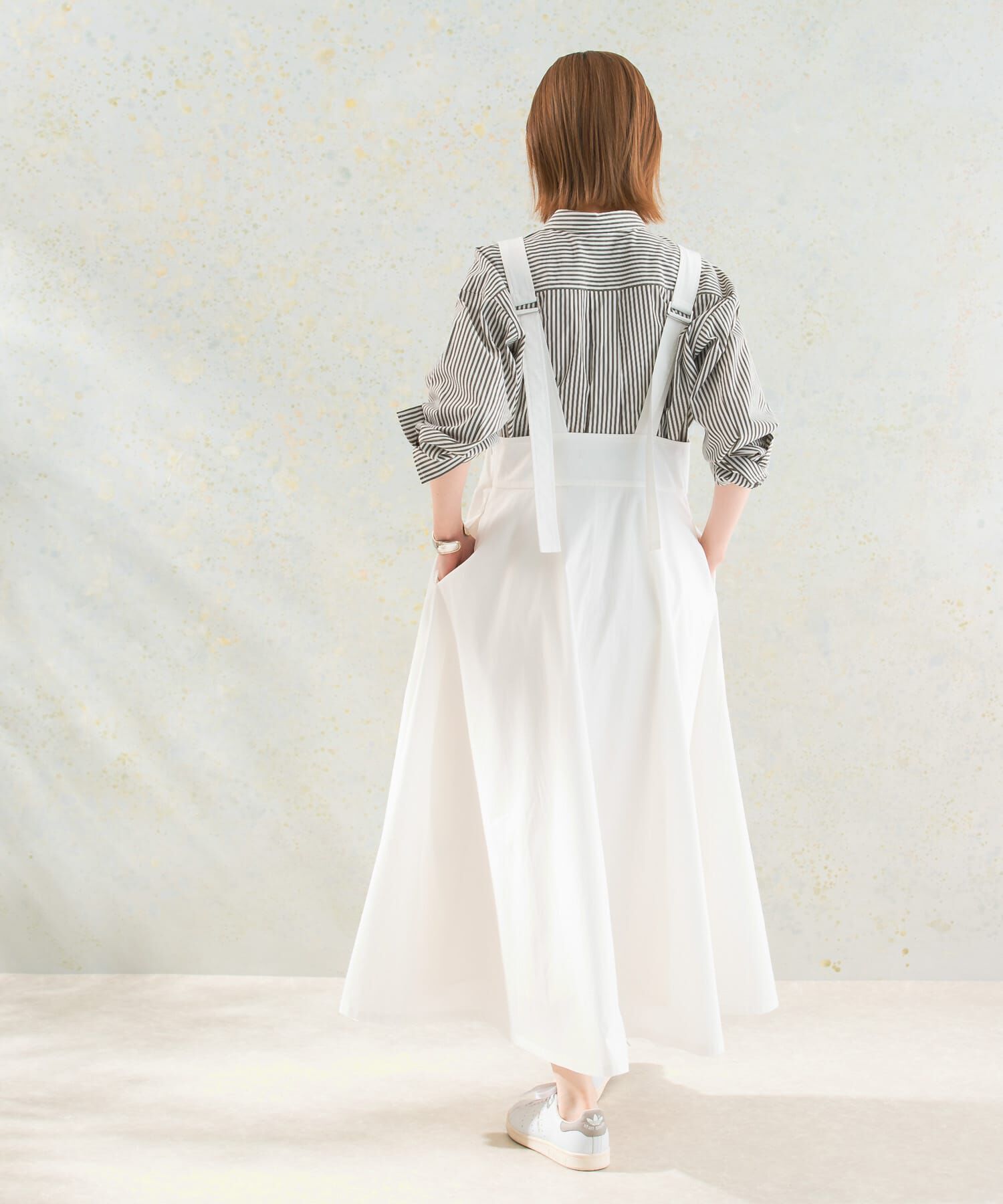 URBAN RESEARCH ROSSO「Vネックジャンパードレス」|ワンピース|