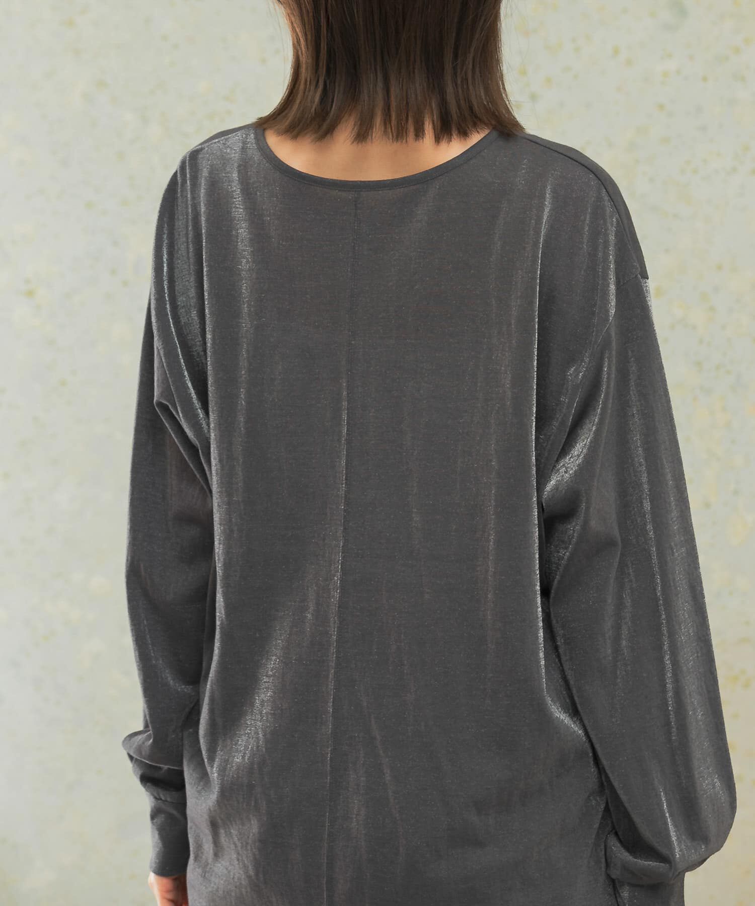 URBAN RESEARCH ROSSO「シアークルーネックロングTシャツ」|Tシャツ・カットソー|