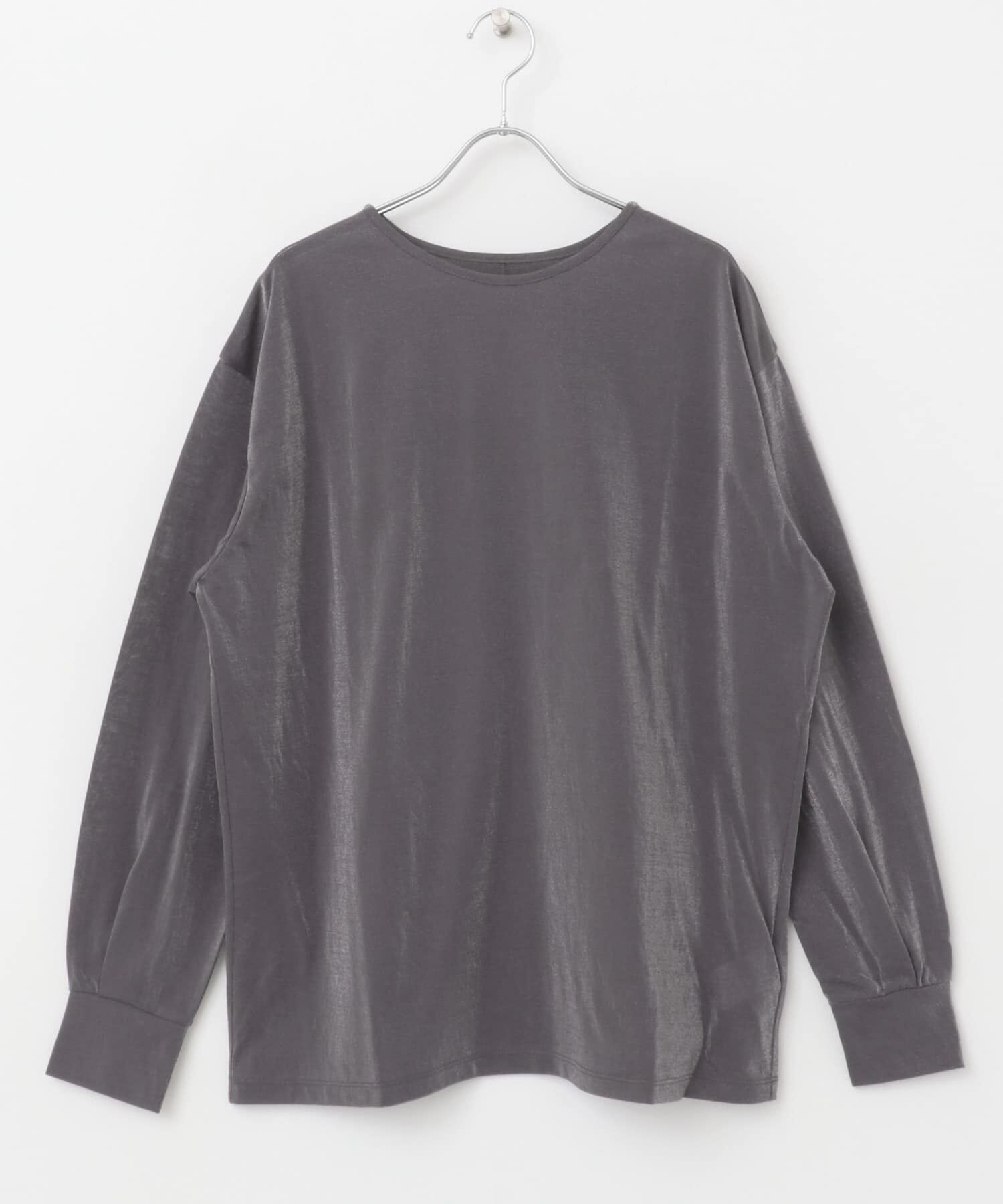 URBAN RESEARCH ROSSO「シアークルーネックロングTシャツ」|Tシャツ・カットソー|