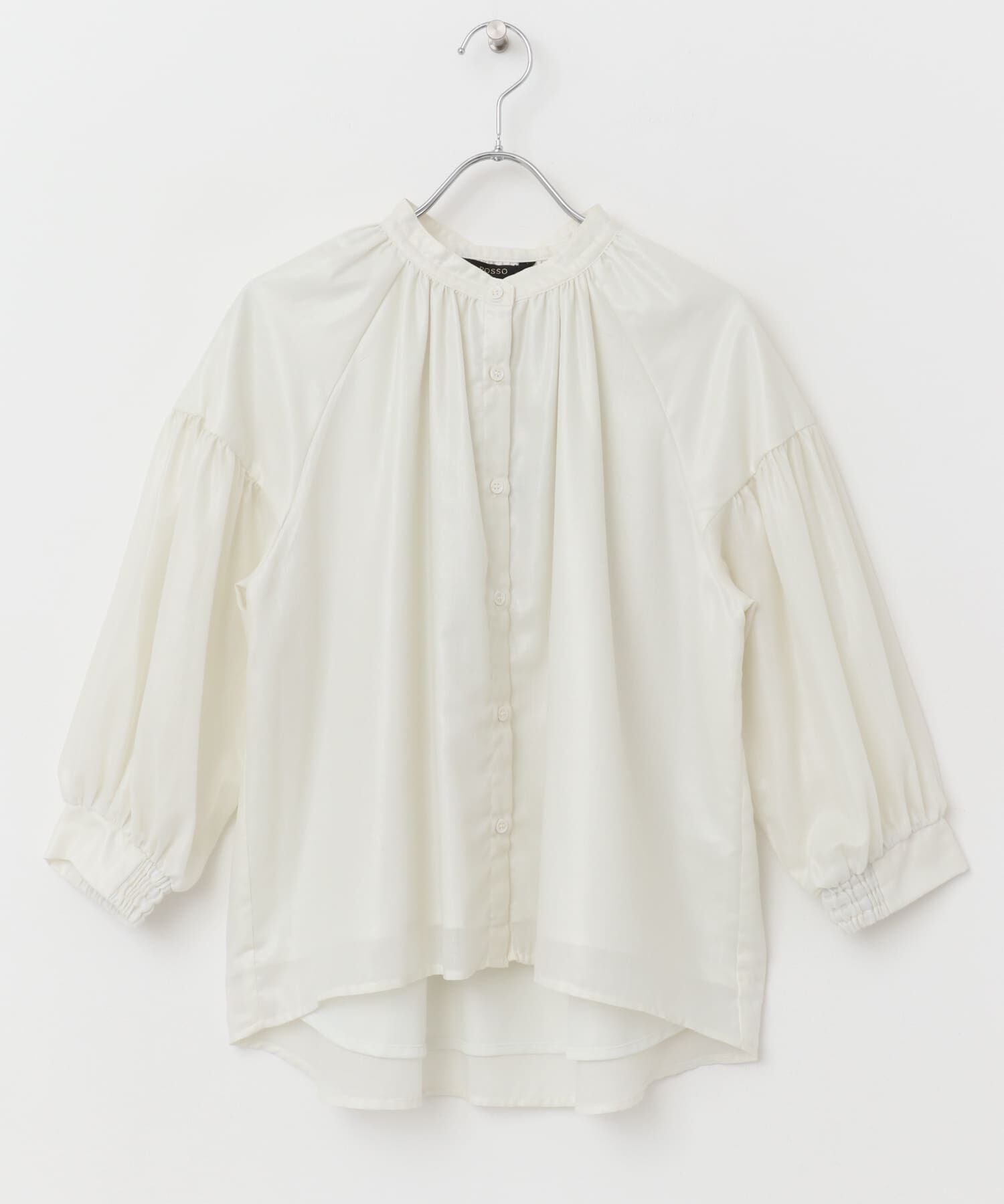 URBAN RESEARCH ROSSO「チンツシアーギャザーブラウス」|シャツ・ブラウス|