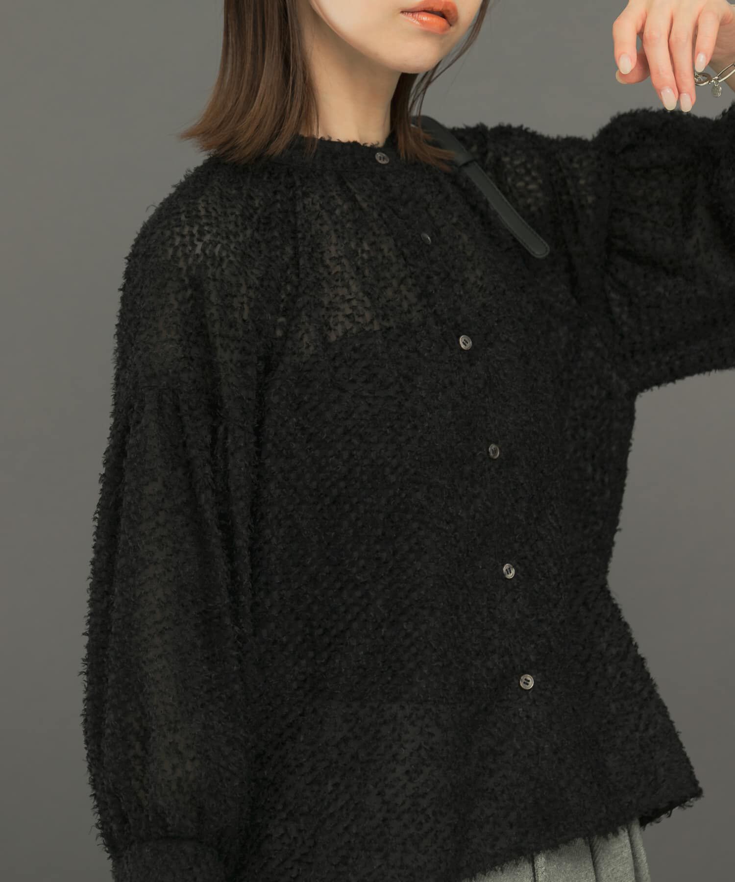 URBAN RESEARCH ROSSO「チンツシアーギャザーブラウス」|シャツ・ブラウス|