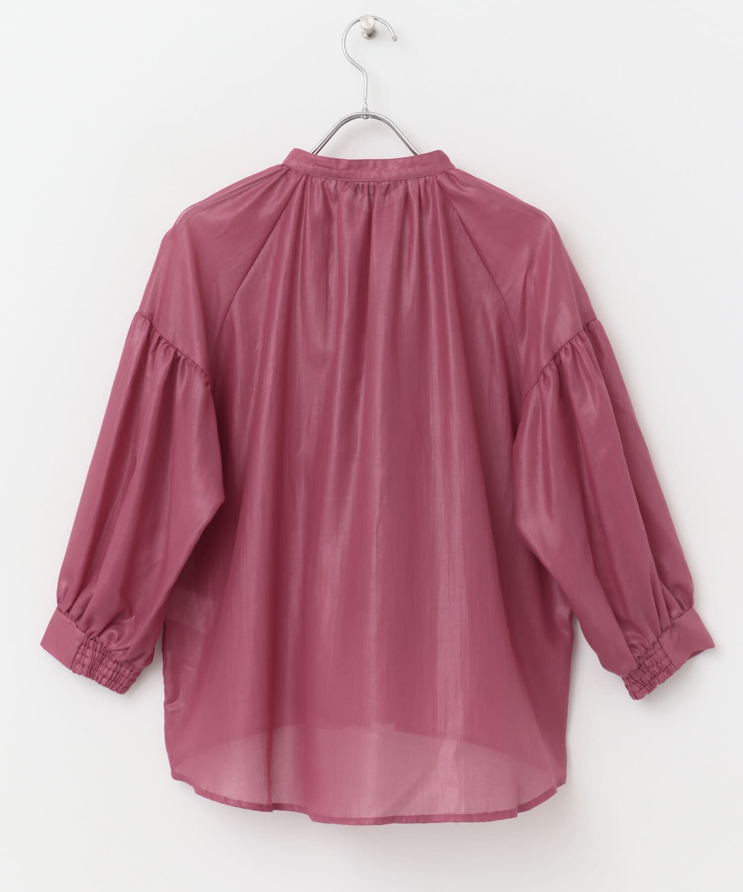 URBAN RESEARCH ROSSO「チンツシアーギャザーブラウス」|シャツ・ブラウス|