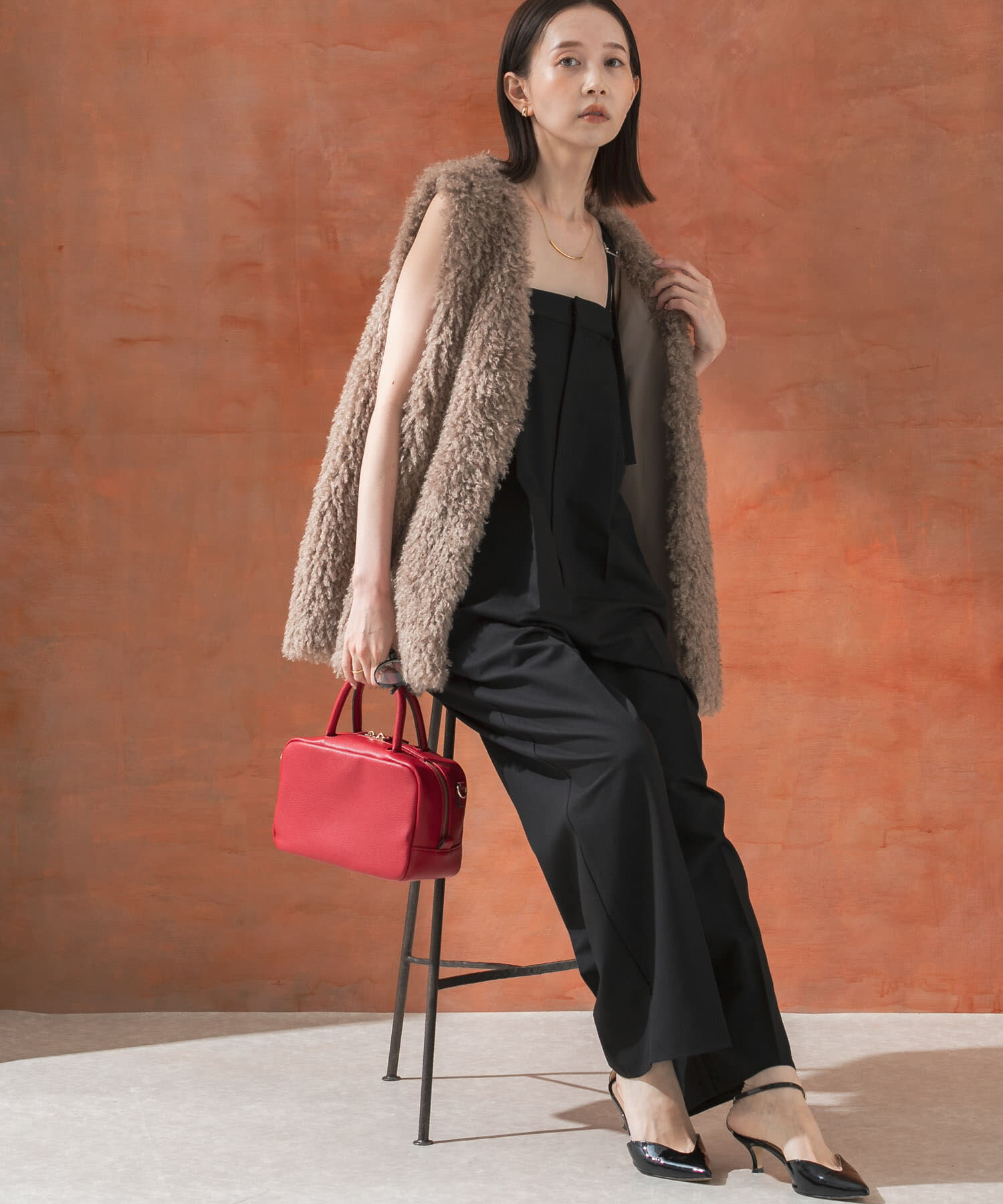 URBAN RESEARCH ROSSO「パンツオールインワン」|スカート|