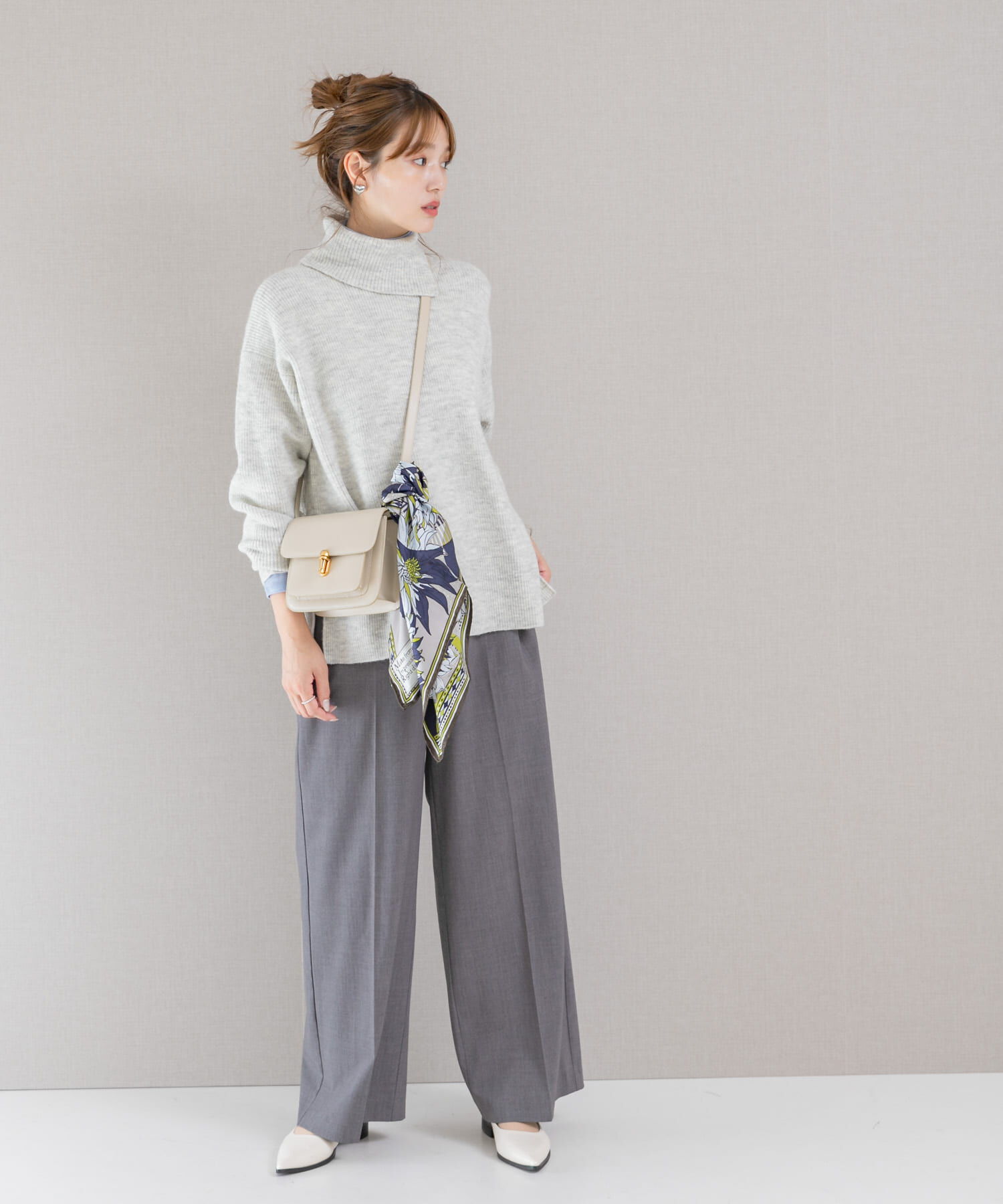 URBAN RESEARCH ROSSO「スリットタートルネックニット」|ニット・セーター|