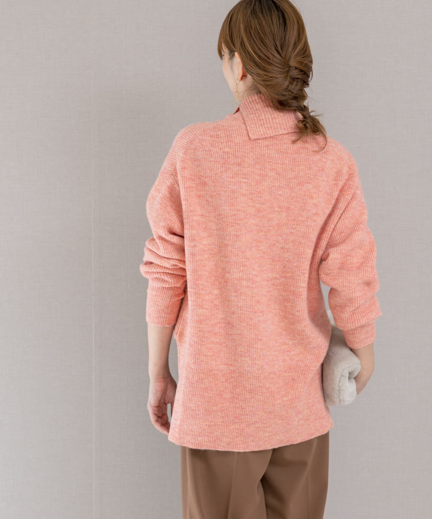 URBAN RESEARCH ROSSO「スリットタートルネックニット」|ニット・セーター|