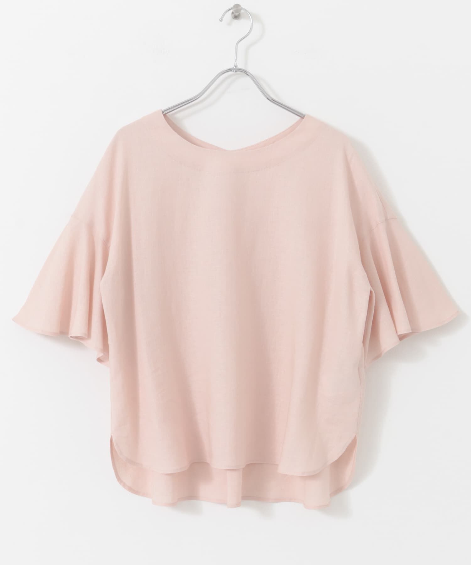 URBAN RESEARCH ROSSO「F by ROSSO　リネンフレアスリーブブラウス」|シャツ・ブラウス|