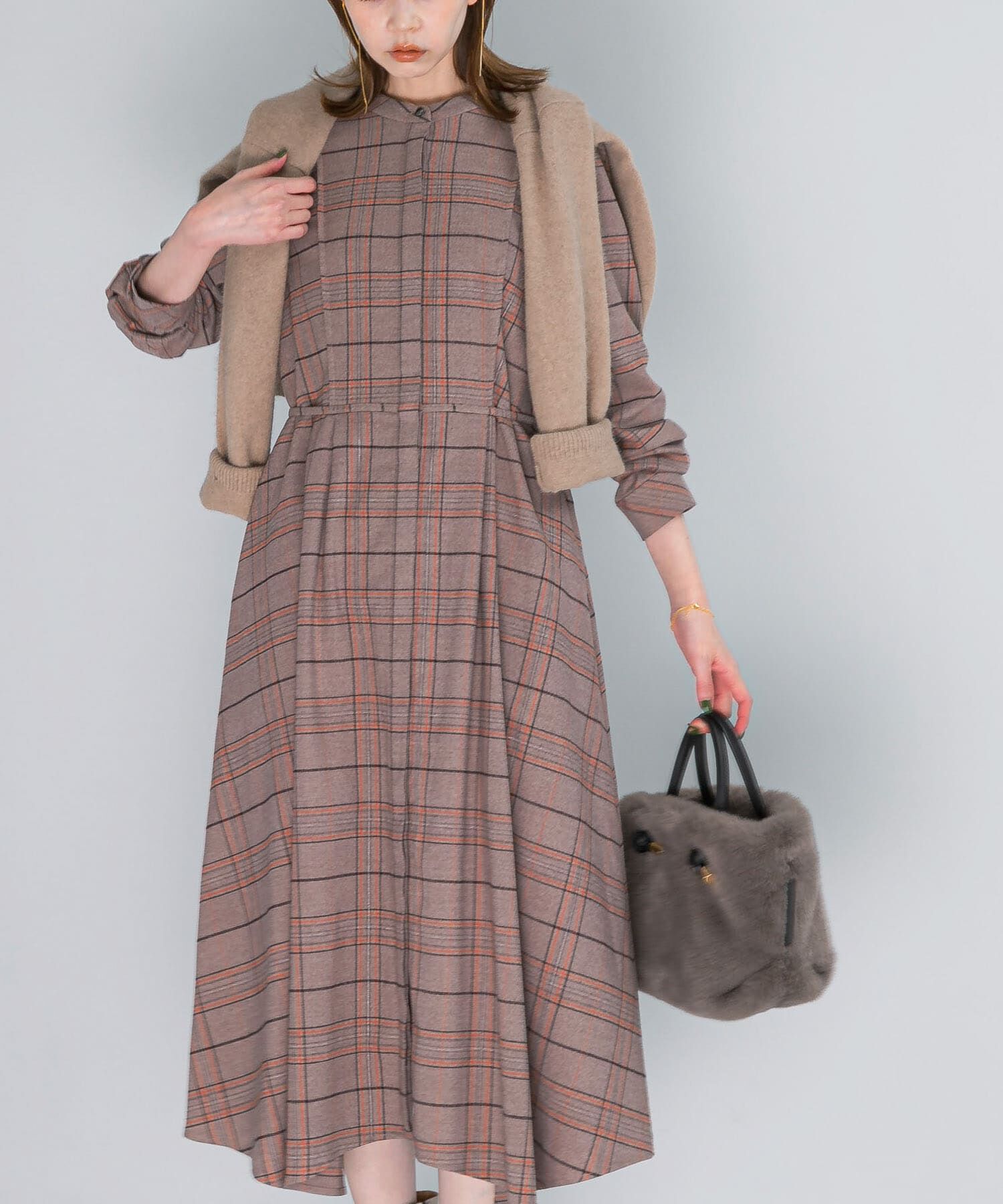 URBAN RESEARCH ROSSO「『WEB限定』イレギュラーヘムワンピース」|ワンピース|