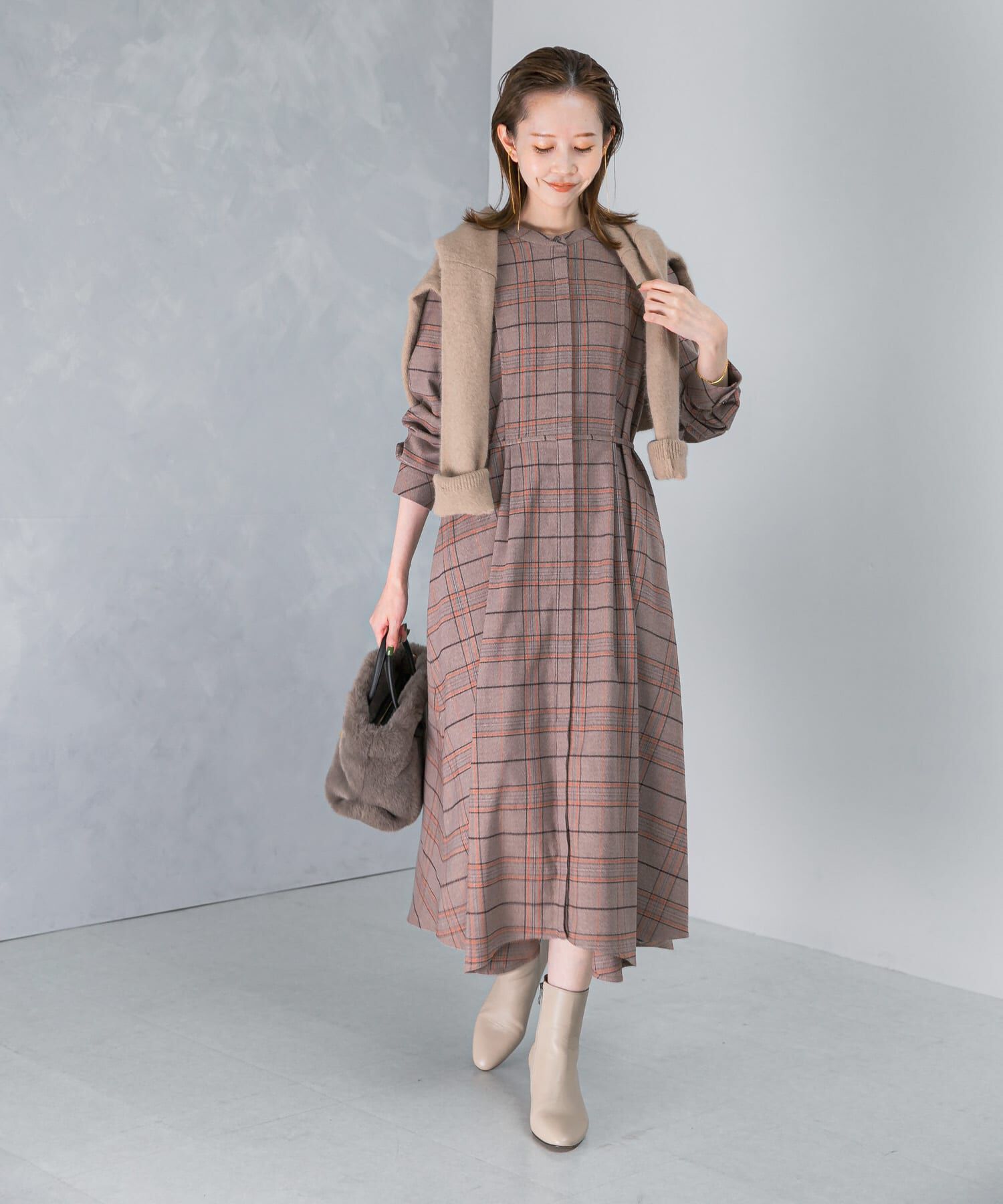 URBAN RESEARCH ROSSO「『WEB限定』イレギュラーヘムワンピース」|ワンピース|