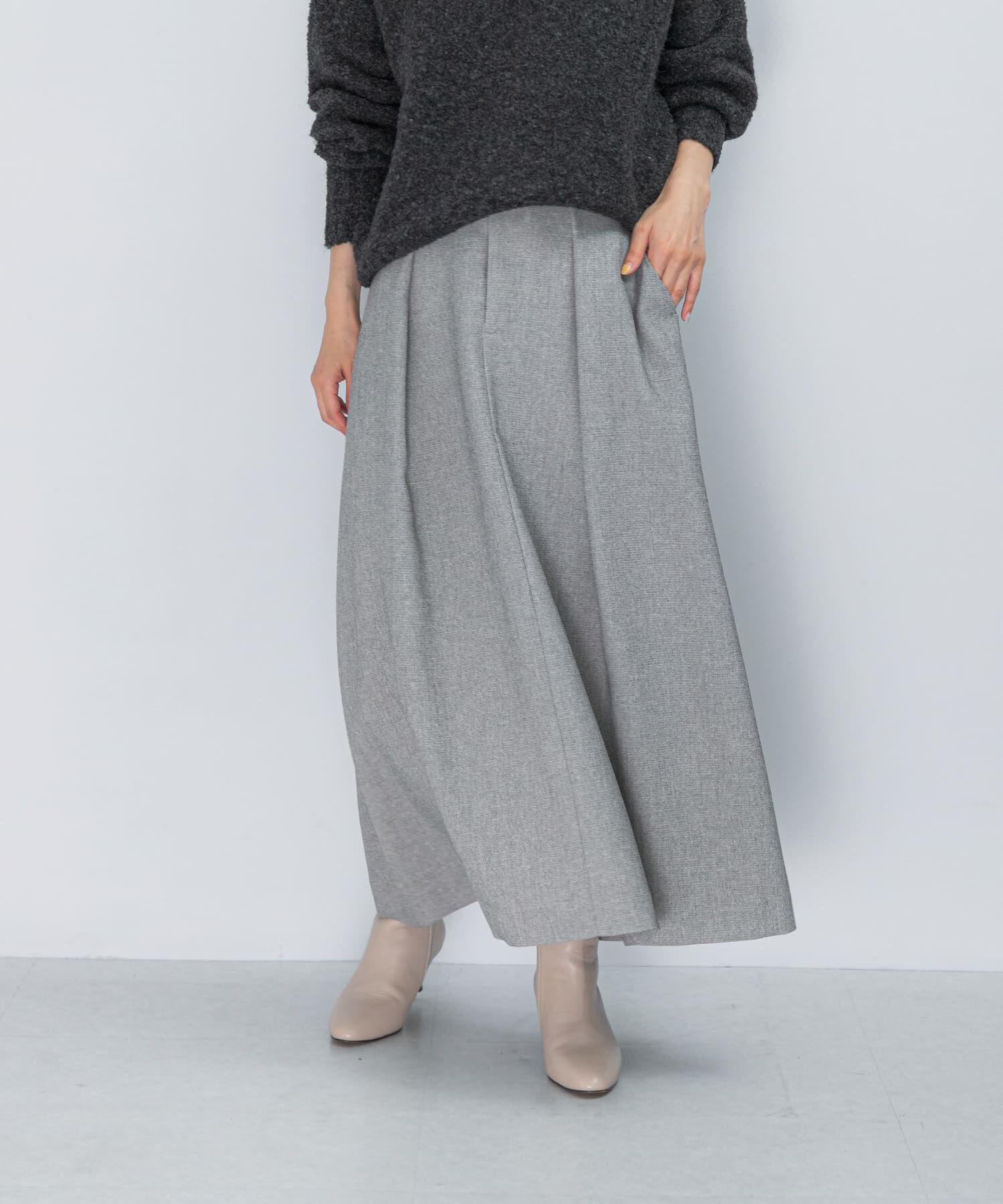 URBAN RESEARCH ROSSO「タックスカート」|スカート|