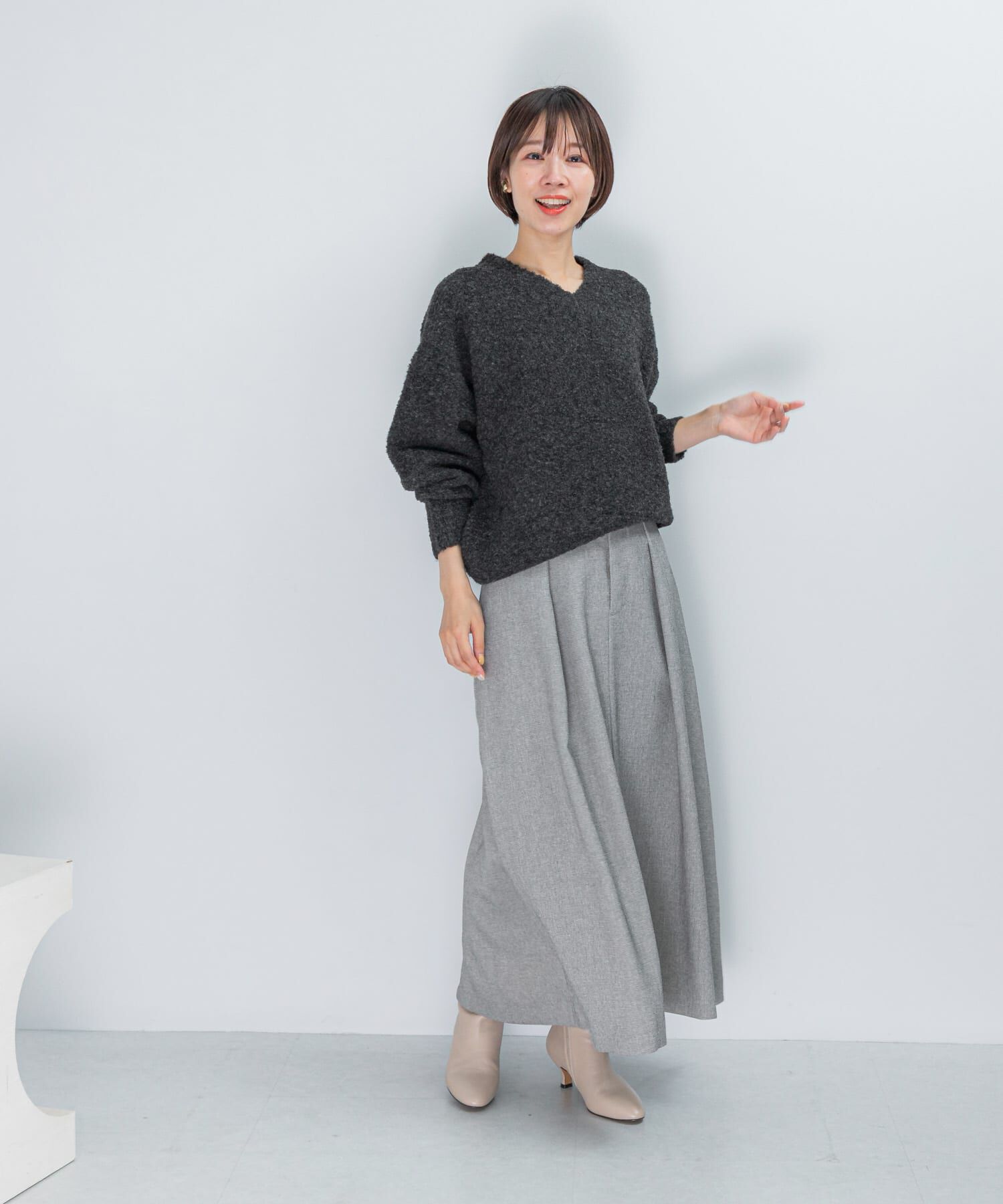 URBAN RESEARCH ROSSO「タックスカート」|スカート|