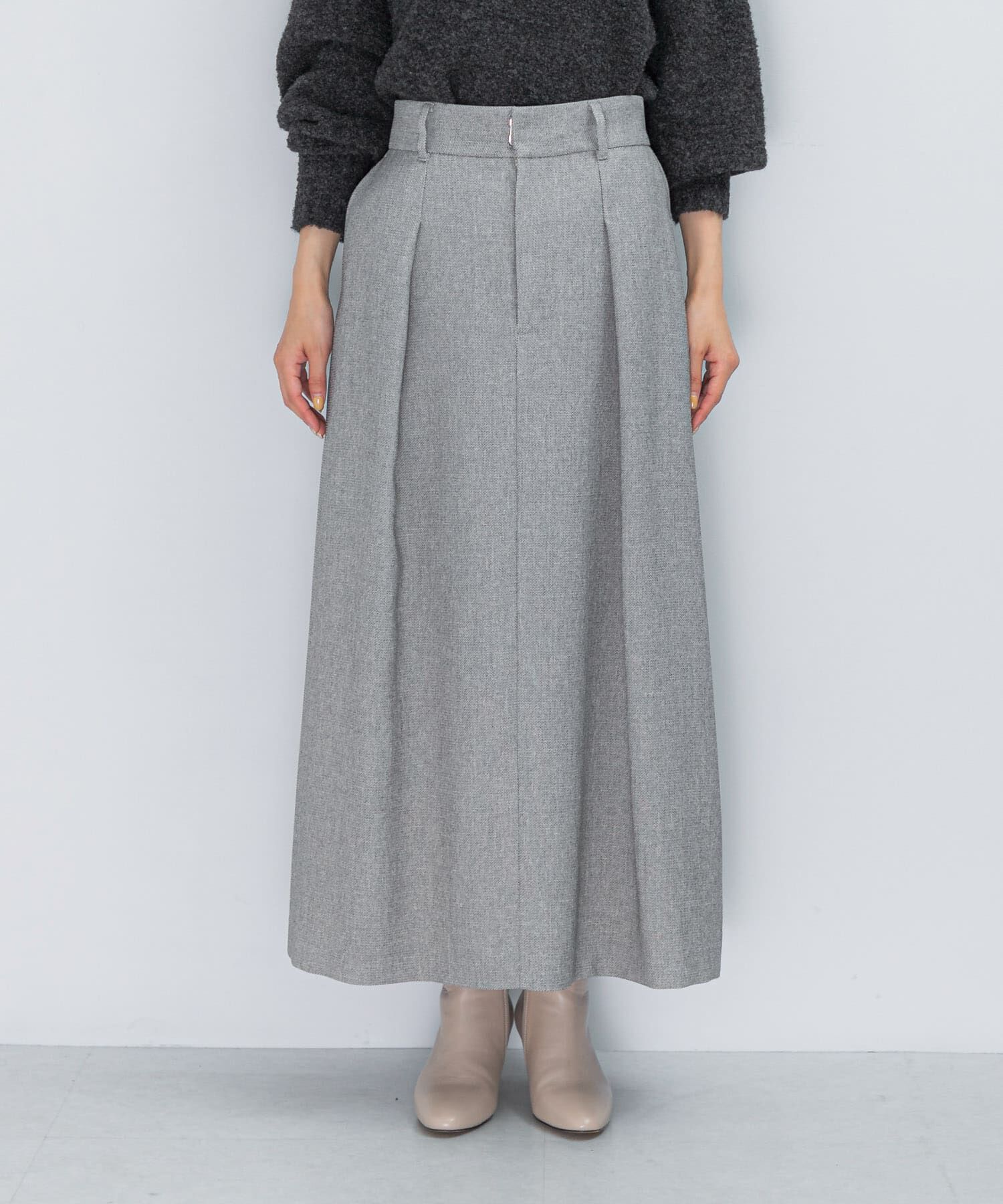 URBAN RESEARCH ROSSO「タックスカート」|スカート|