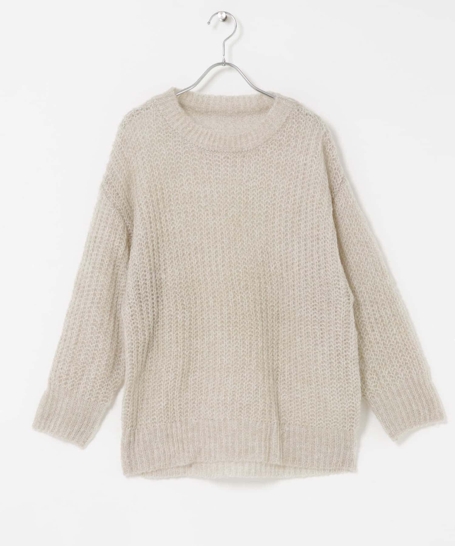 Sonny Label 「『WEB/一部店舗限定』ヘアリーローゲージニット」|ニット・セーター|