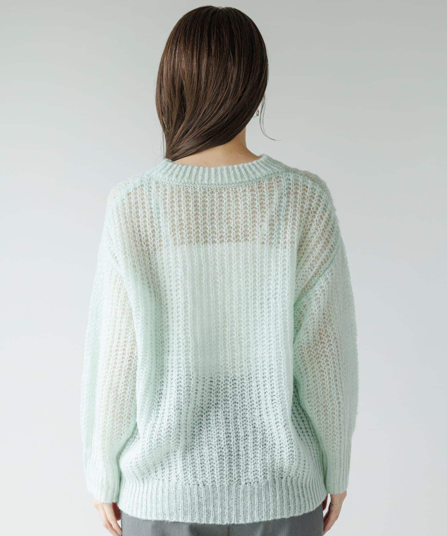 Sonny Label 「『WEB/一部店舗限定』ヘアリーローゲージニット」|ニット・セーター|