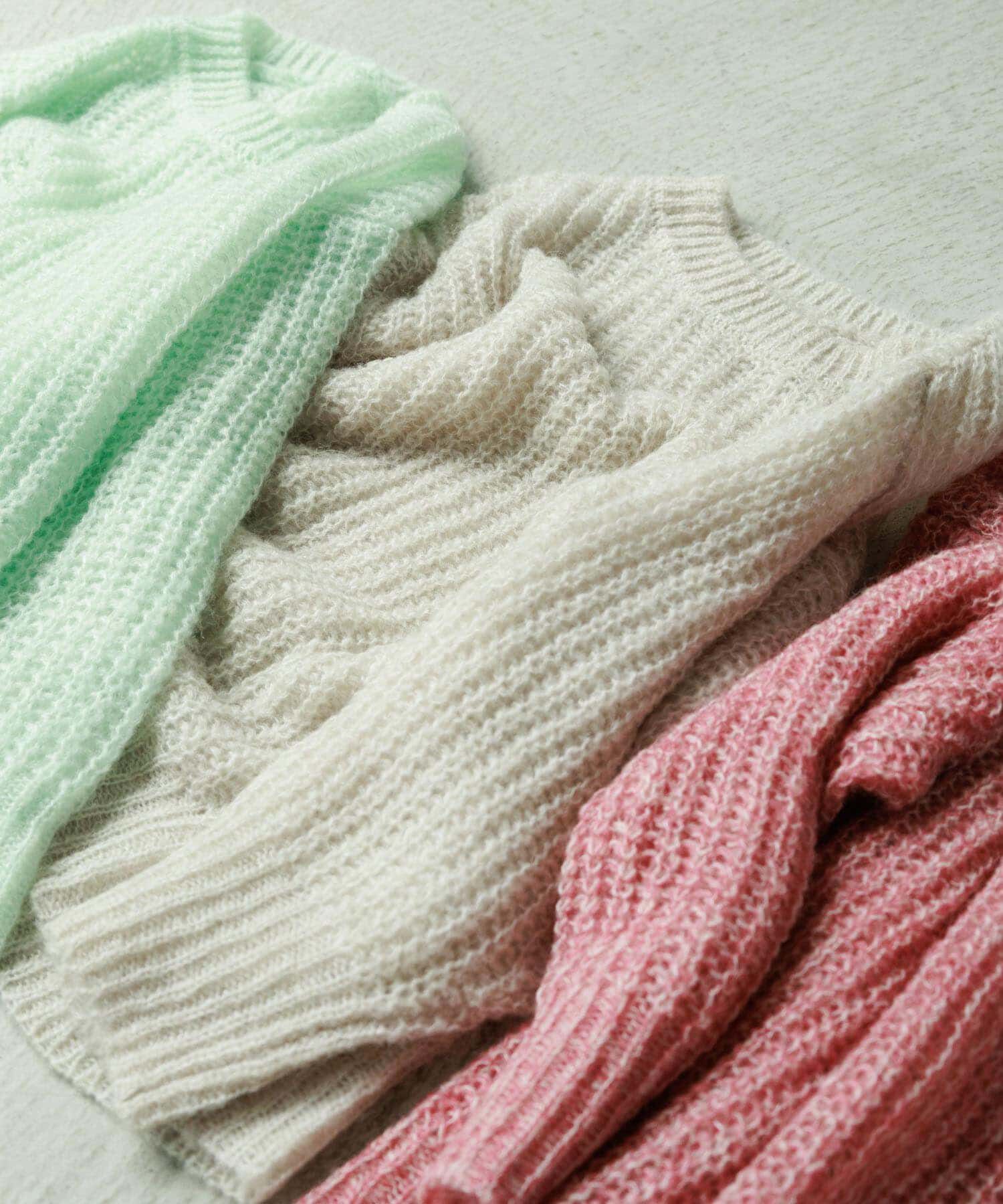 Sonny Label 「『WEB/一部店舗限定』ヘアリーローゲージニット」|ニット・セーター|