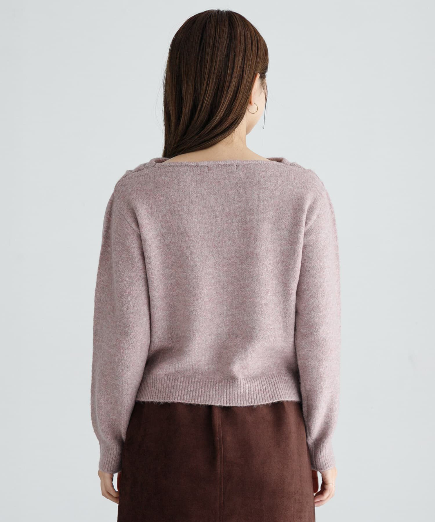 Sonny Label 「『WEB限定』ドレープニットプルオーバー」|ニット・セーター|