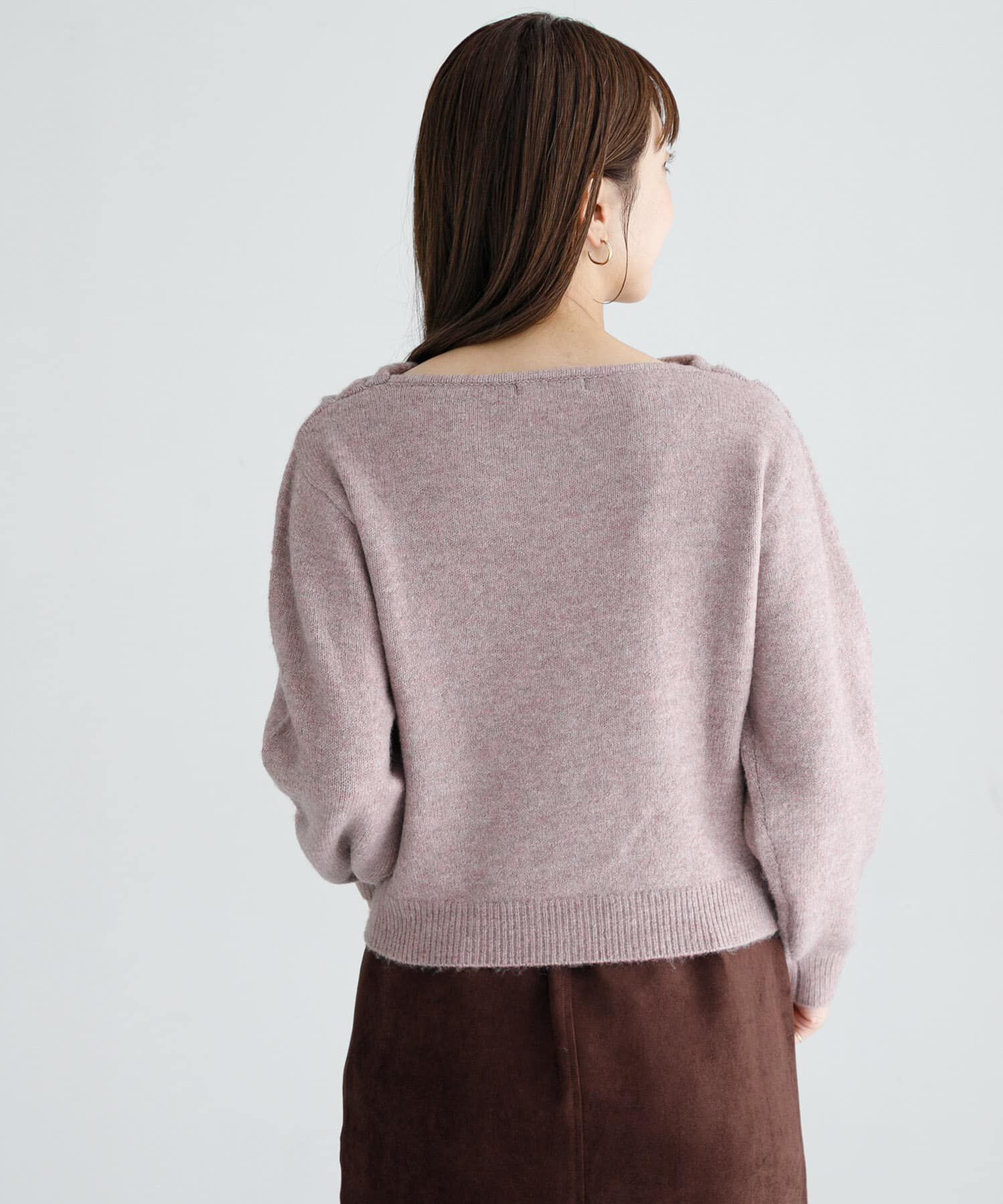 Sonny Label 「『WEB限定』ドレープニットプルオーバー」|ニット・セーター|