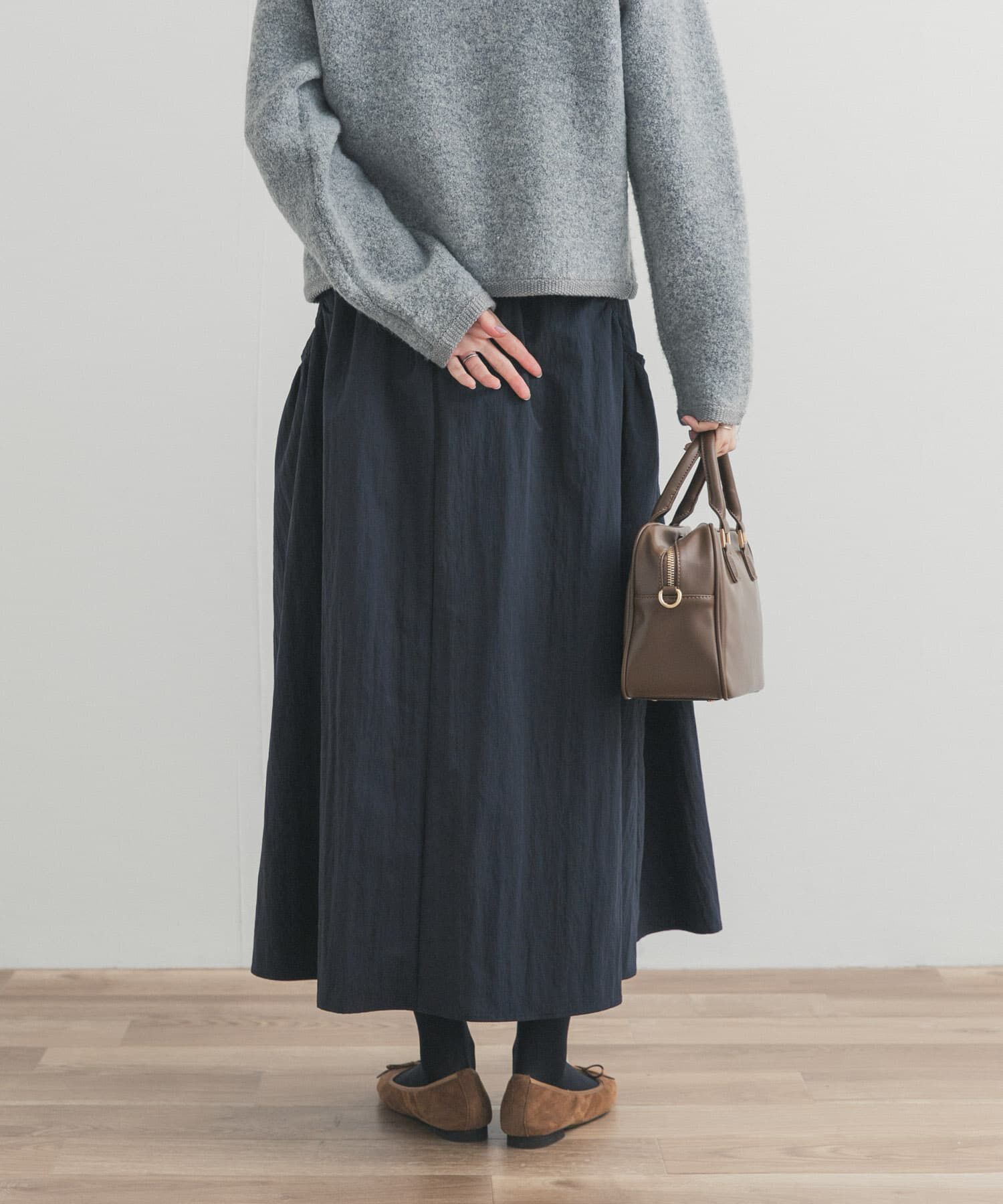 URBAN RESEARCH DOORS「サイドポケットギャザースカート」|スカート|