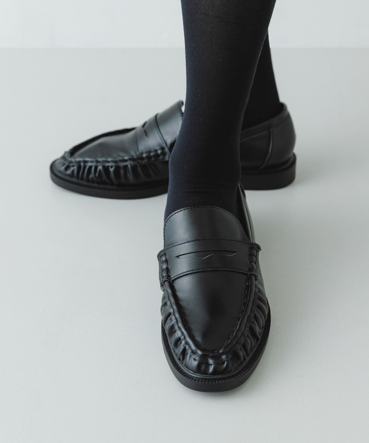 RODE SKO「ギャザーローファー」|ローファー|