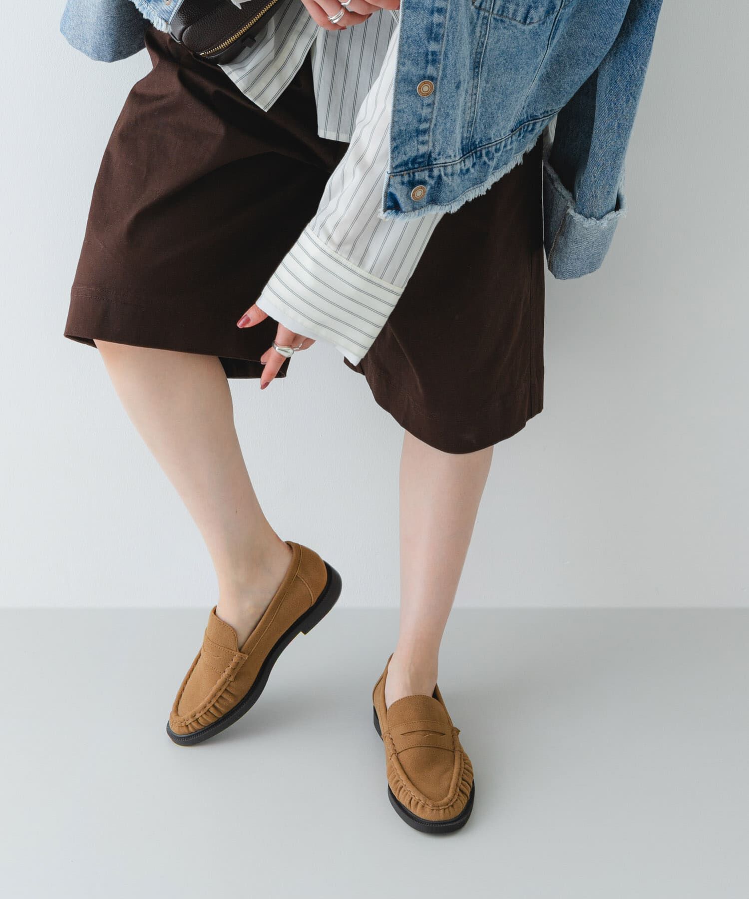 RODE SKO「ギャザーローファー」|ローファー|