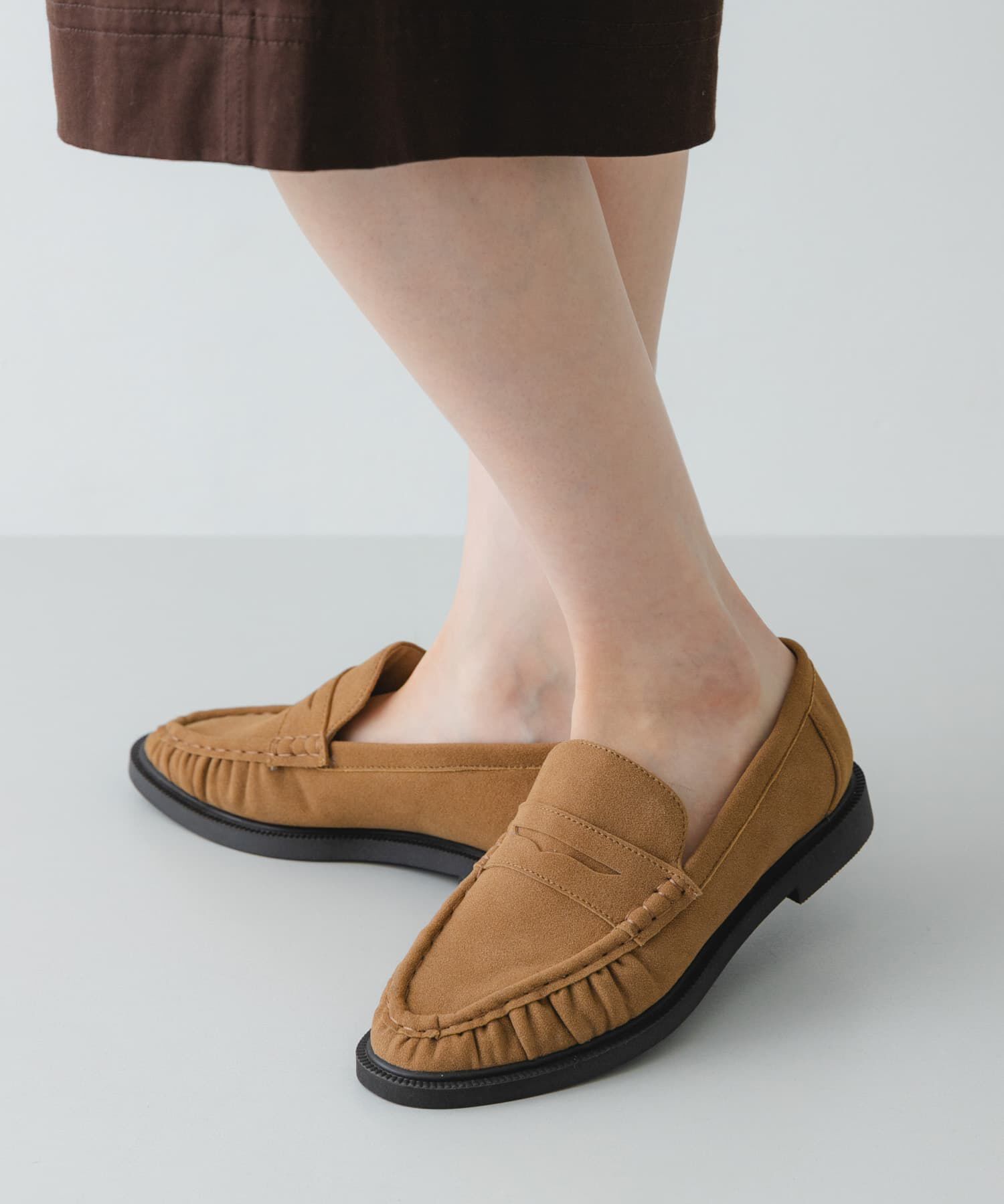 RODE SKO「ギャザーローファー」|ローファー|