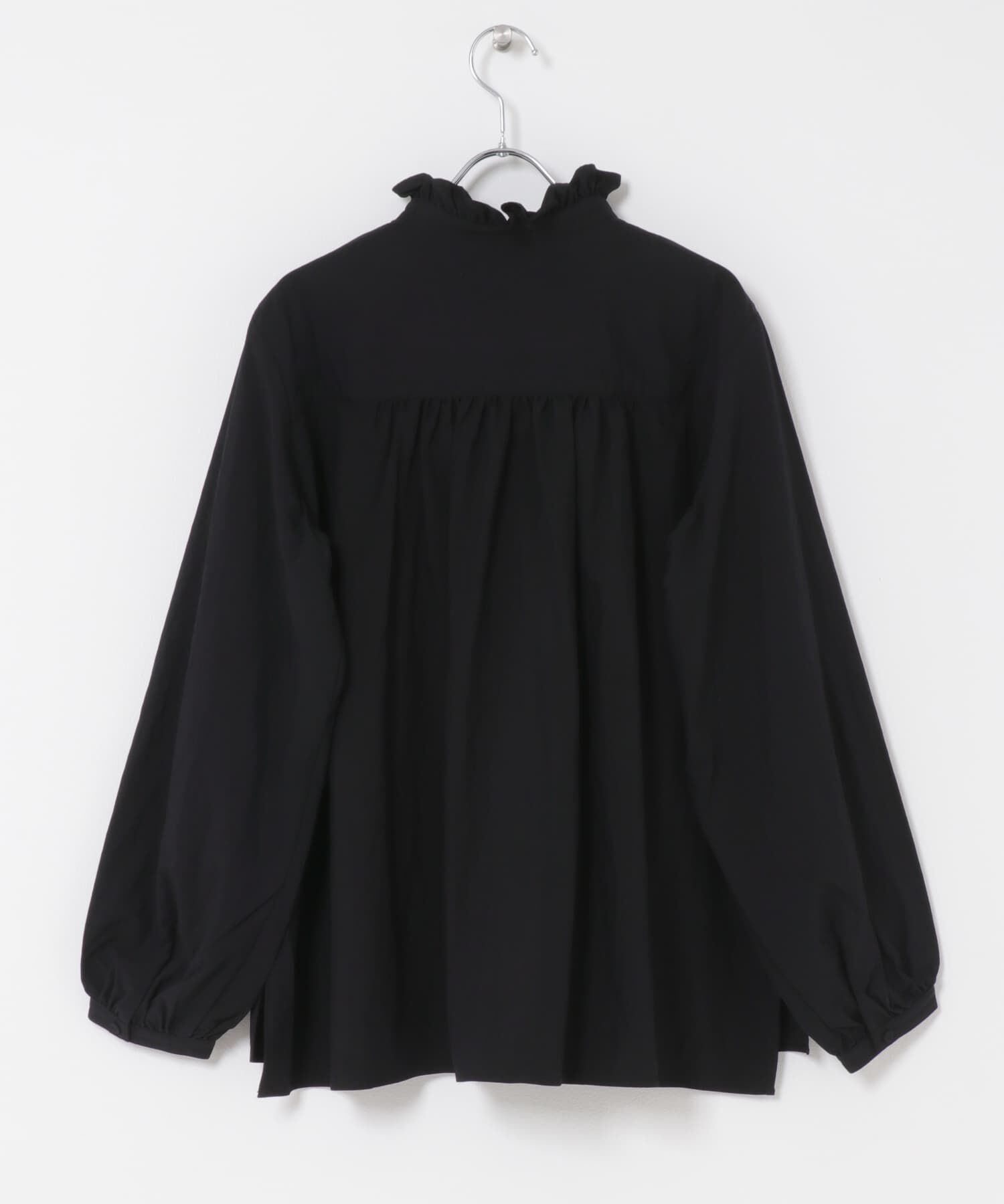 URBAN RESEARCH ROSSO「『WEB限定』フリルスタンドカラーシャツ」|シャツ・ブラウス|