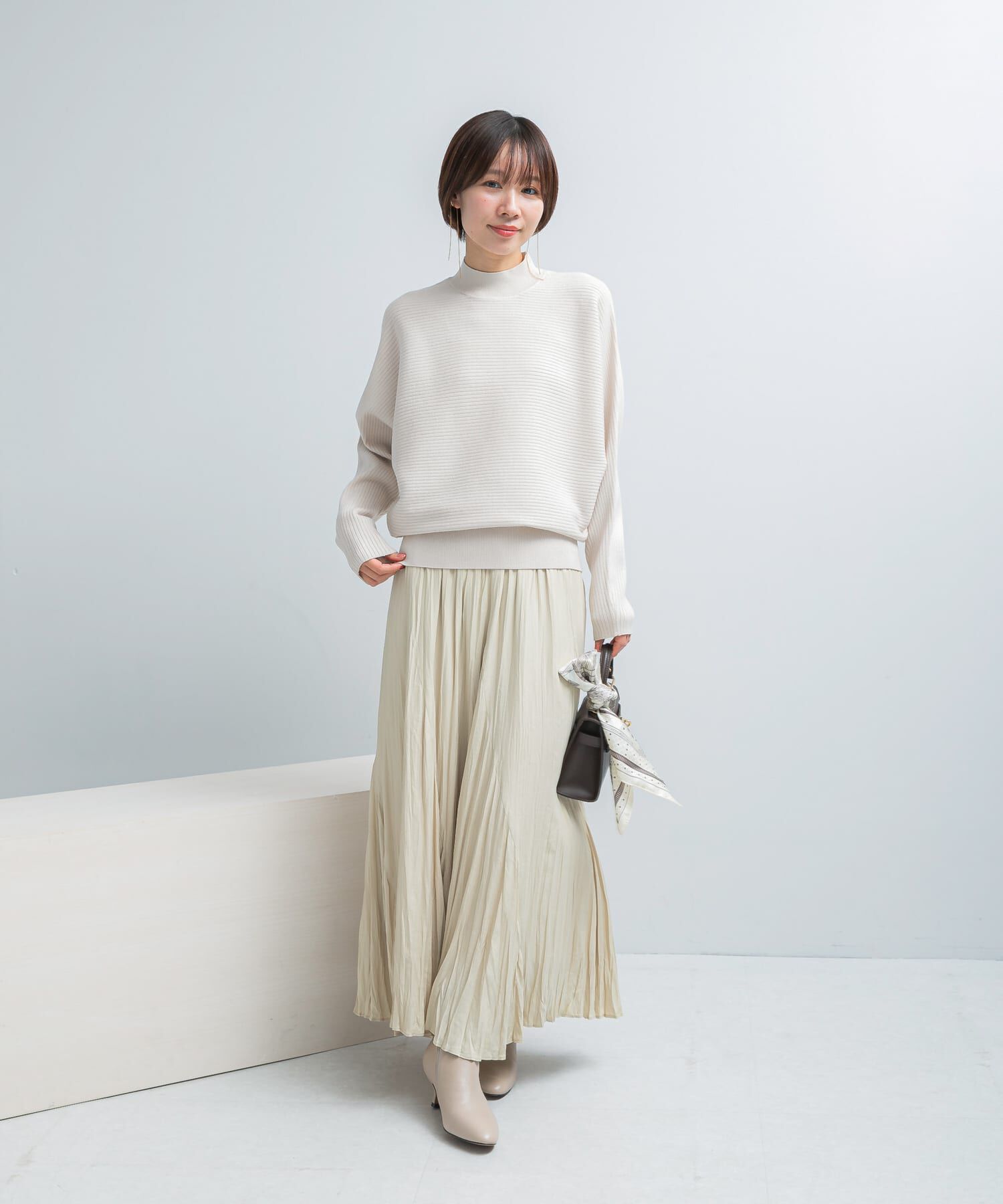 URBAN RESEARCH ROSSO「ウォッシャブルアンチピリングドルマンニット」|ニット・セーター|