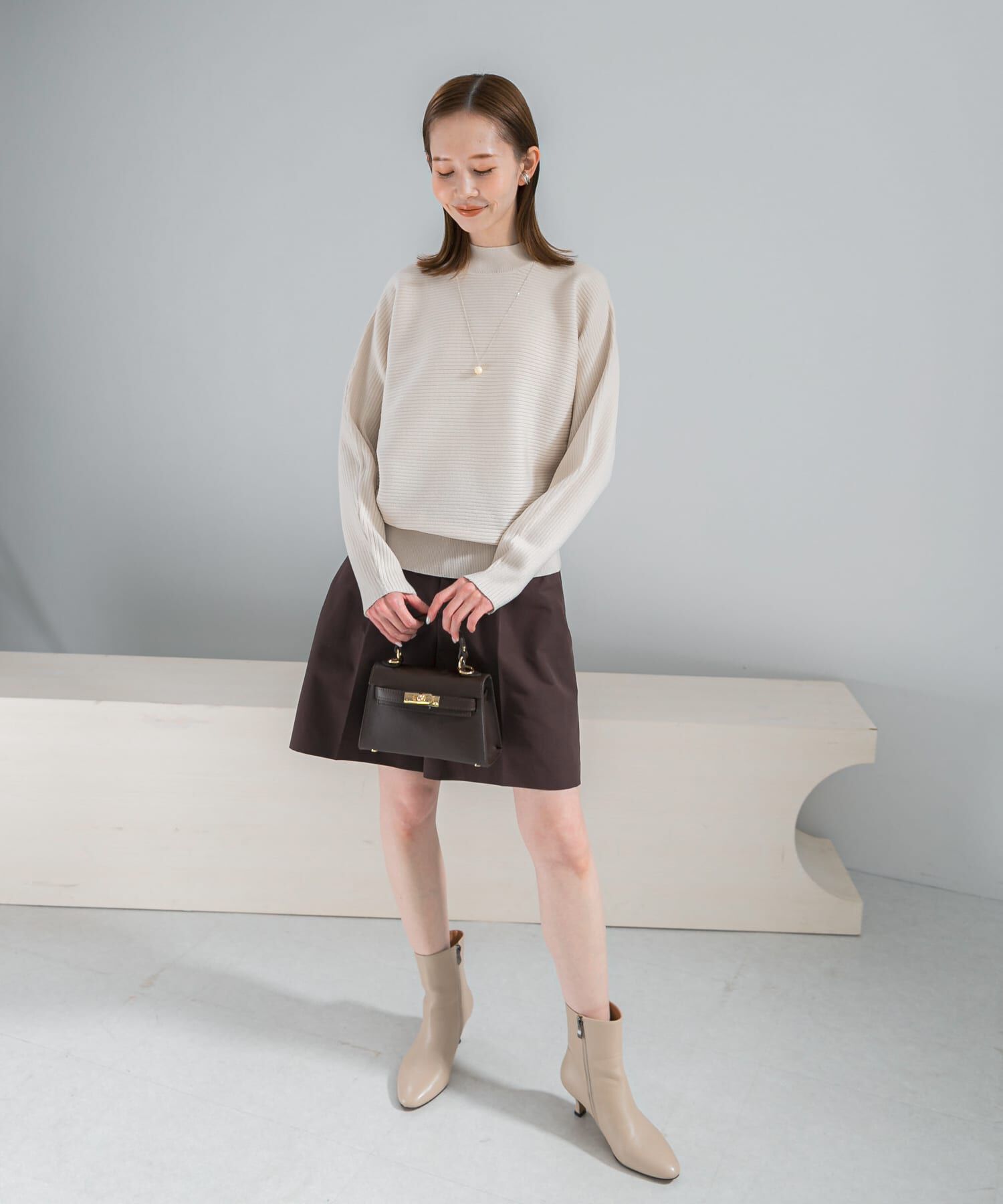 URBAN RESEARCH ROSSO「ウォッシャブルアンチピリングドルマンニット」|ニット・セーター|