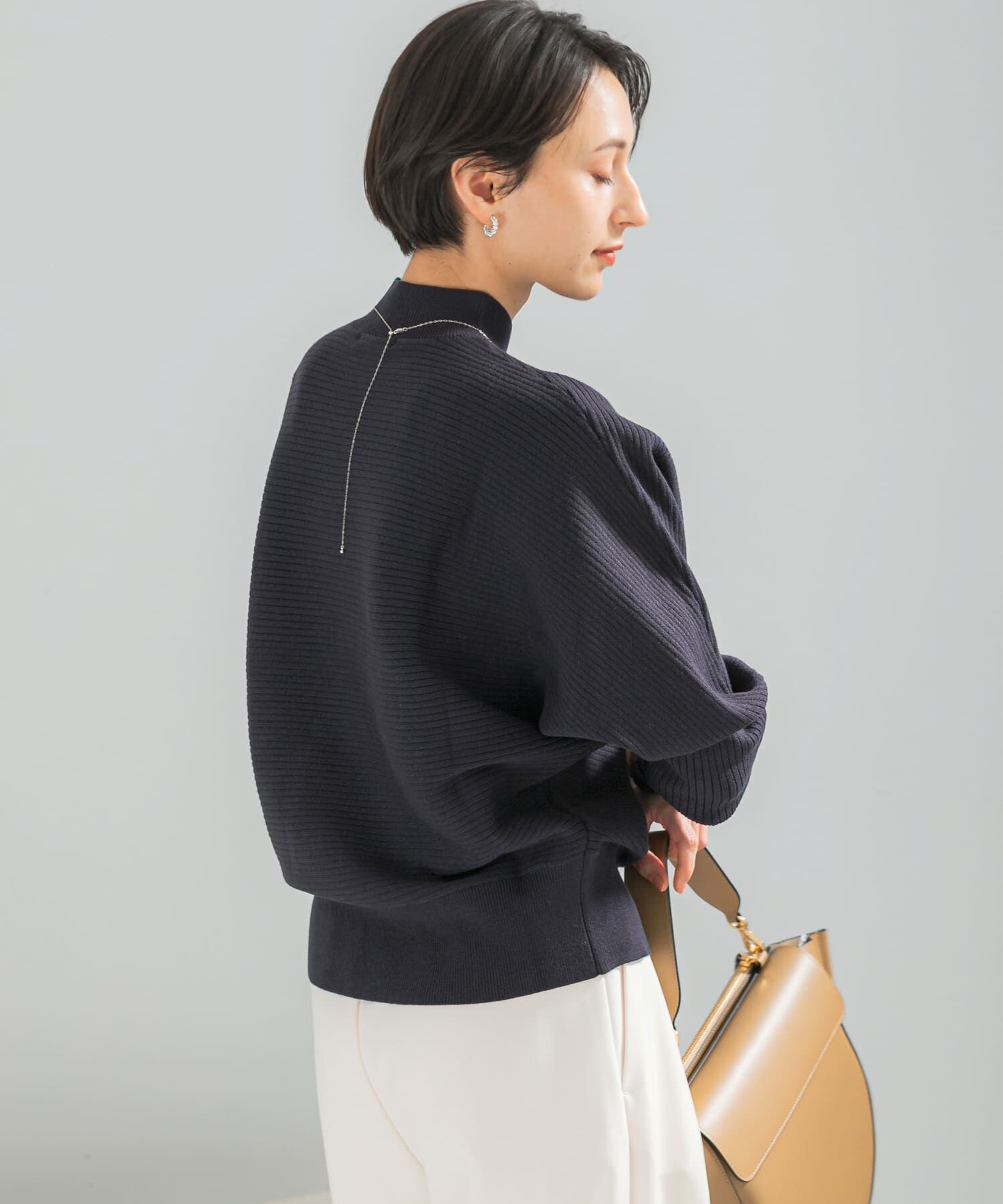 URBAN RESEARCH ROSSO「ウォッシャブルアンチピリングドルマンニット」|ニット・セーター|