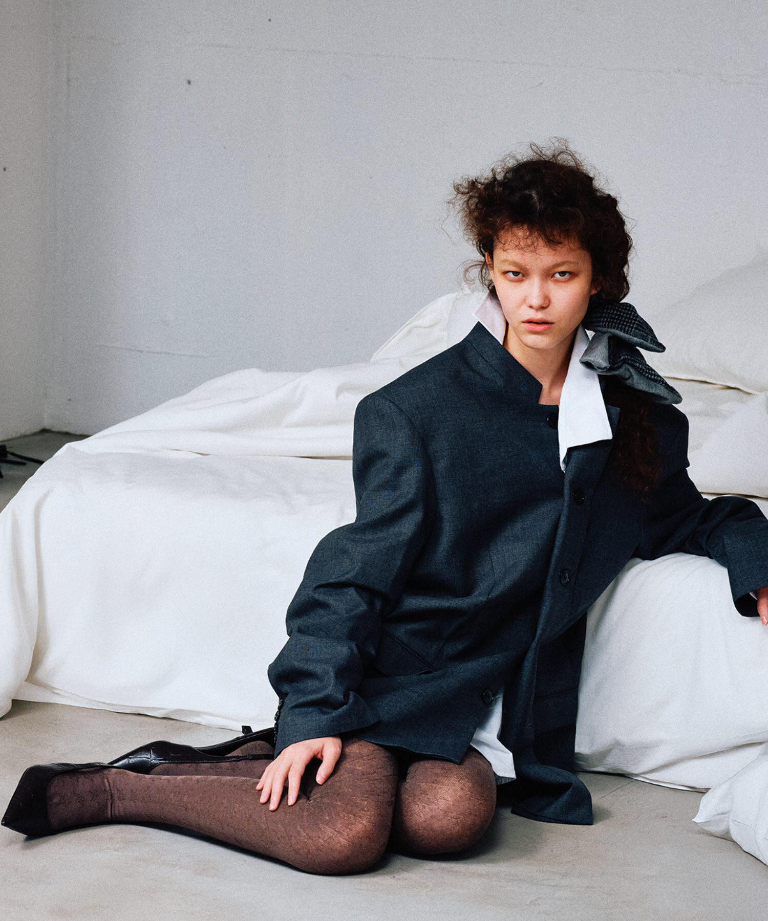 URBAN RESEARCH ROSSO「heyep　Plaid Square Scrunchie」|ヘアゴム・シュシュ|