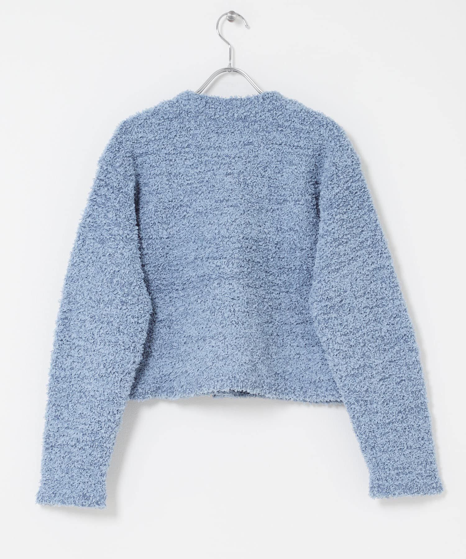 URBAN RESEARCH ROSSO「ニットツイードショートカーディガン」|カーディガン|