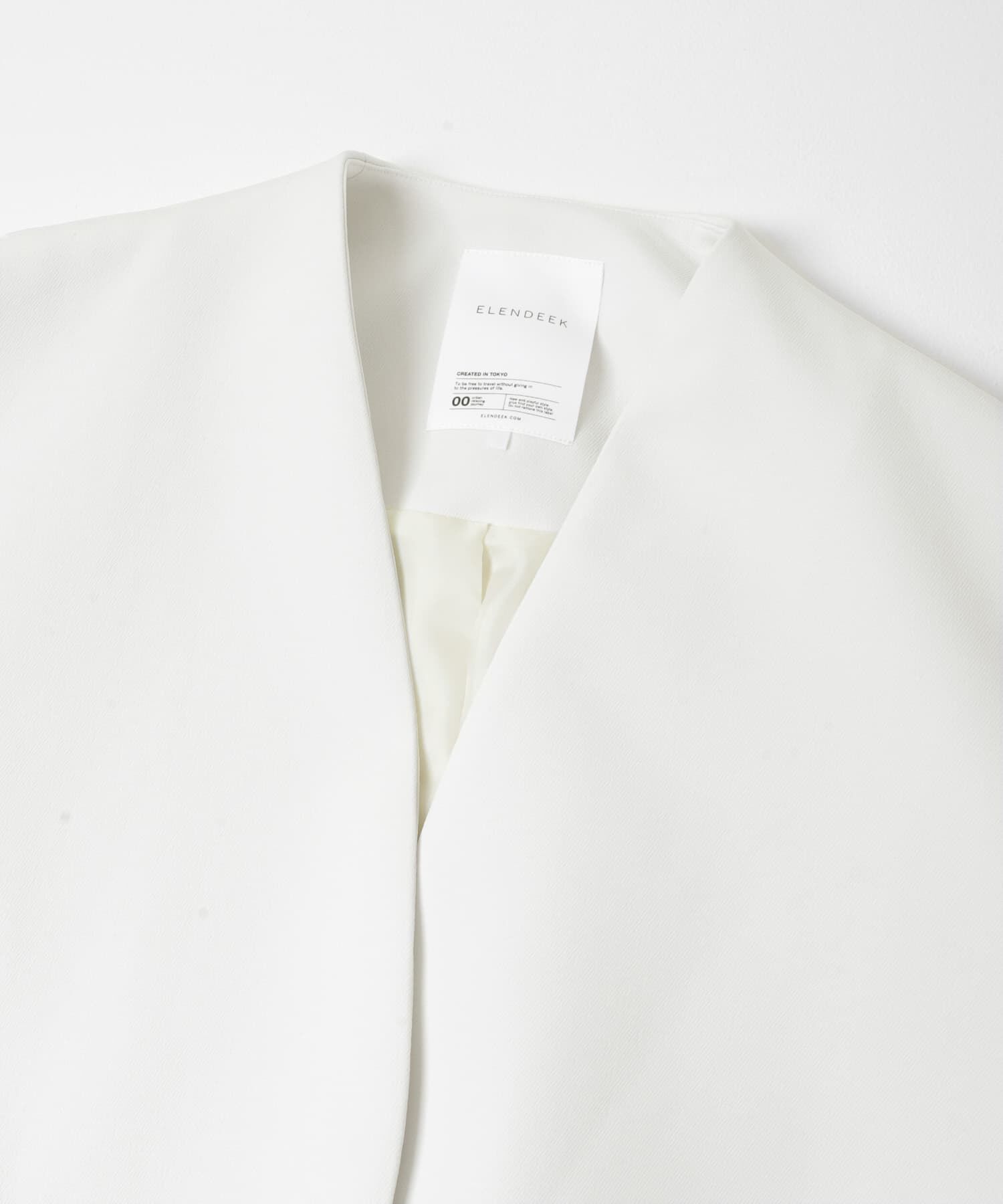 URBAN RESEARCH ROSSO「『一部別注カラー』ELENDEEK　FORM SHORT COAT」|ノーカラージャケット|