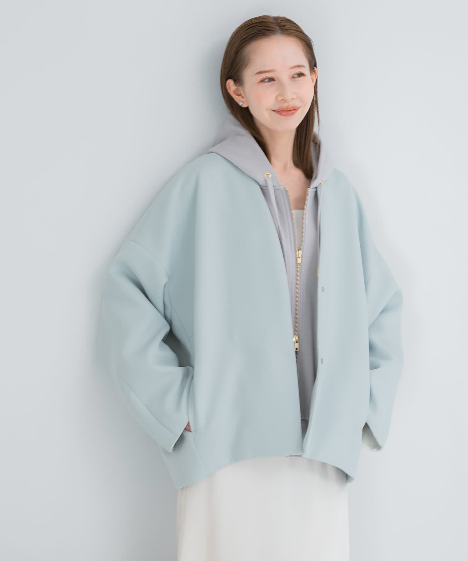 URBAN RESEARCH ROSSO「『一部別注カラー』ELENDEEK　FORM SHORT COAT」|ノーカラージャケット|