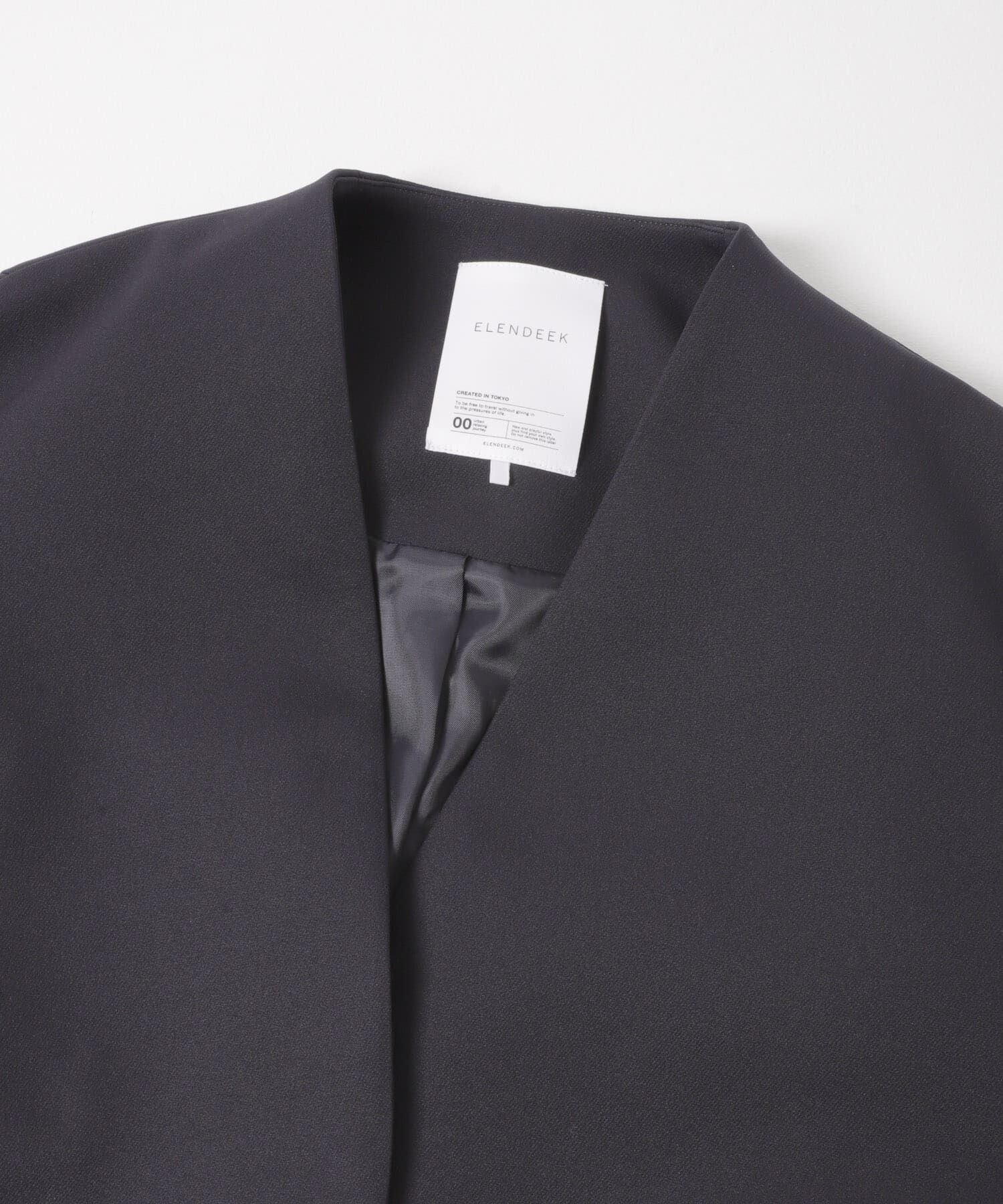 URBAN RESEARCH ROSSO「『一部別注カラー』ELENDEEK　FORM SHORT COAT」|ノーカラージャケット|