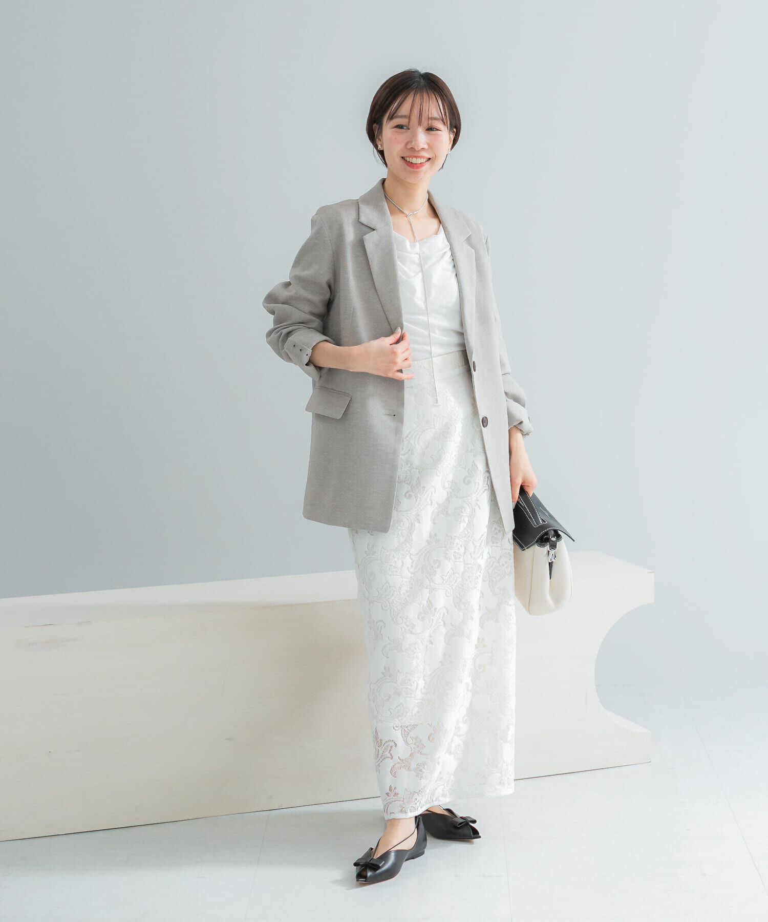 URBAN RESEARCH ROSSO「ラッセルレーススカート」|スカート|