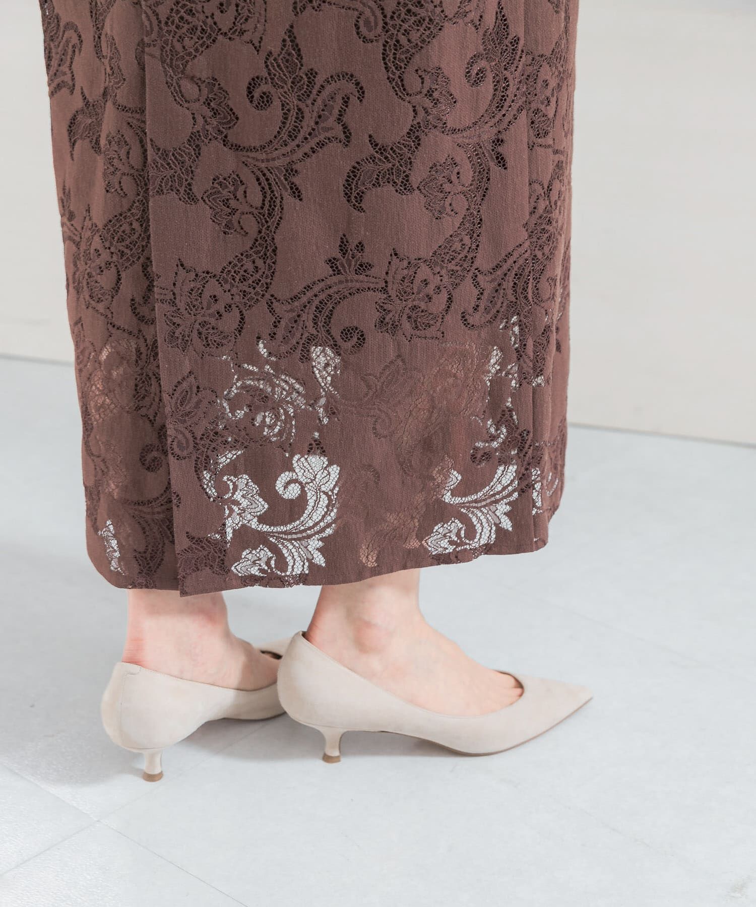 URBAN RESEARCH ROSSO「ラッセルレーススカート」|スカート|