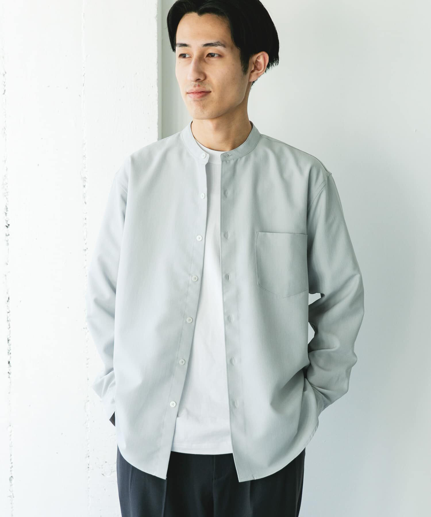 URBAN RESEARCH DOORS「『XLｻｲｽﾞ/WEB限定』『吸水速乾』ｾｵｱﾙﾌｧﾊﾞﾝﾄﾞｶﾗｰﾛﾝｸ 」|シャツ・ブラウス|