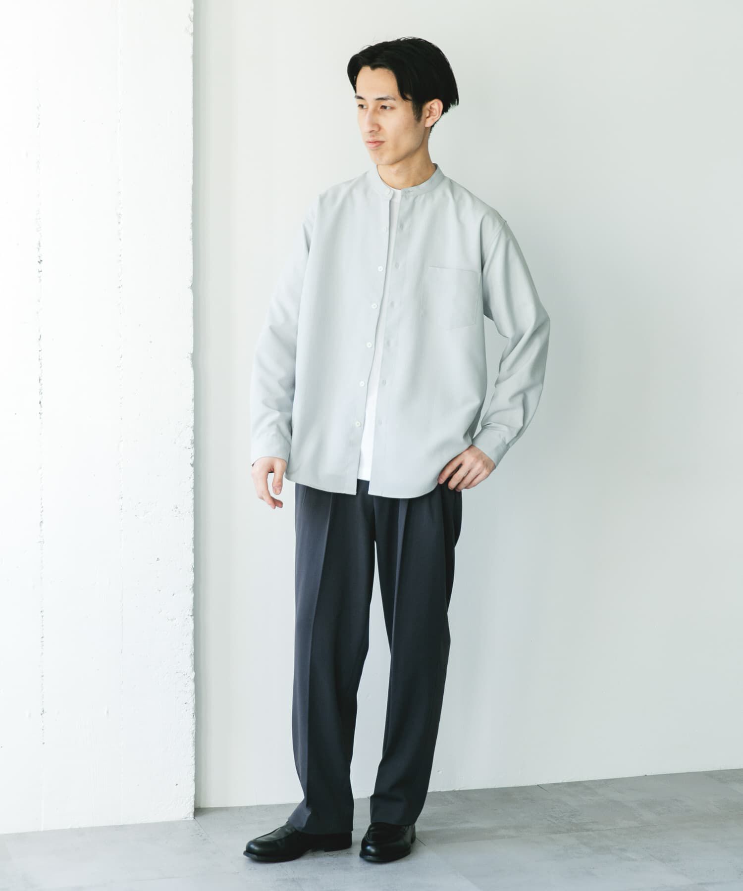 URBAN RESEARCH DOORS「『XLｻｲｽﾞ/WEB限定』『吸水速乾』ｾｵｱﾙﾌｧﾊﾞﾝﾄﾞｶﾗｰﾛﾝｸ 」|シャツ・ブラウス|