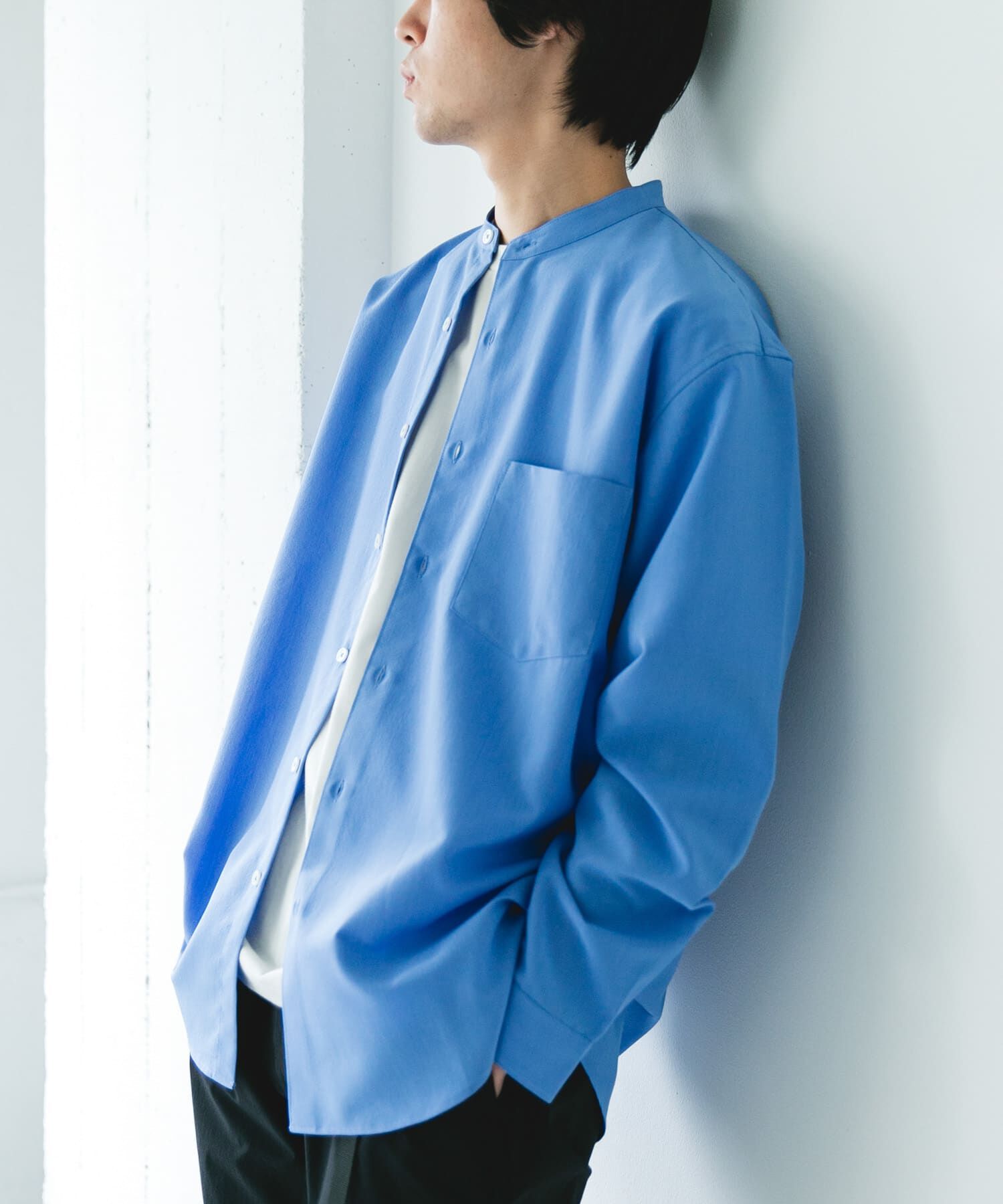 URBAN RESEARCH DOORS「『XLｻｲｽﾞ/WEB限定』『吸水速乾』ｾｵｱﾙﾌｧﾊﾞﾝﾄﾞｶﾗｰﾛﾝｸ 」|シャツ・ブラウス|