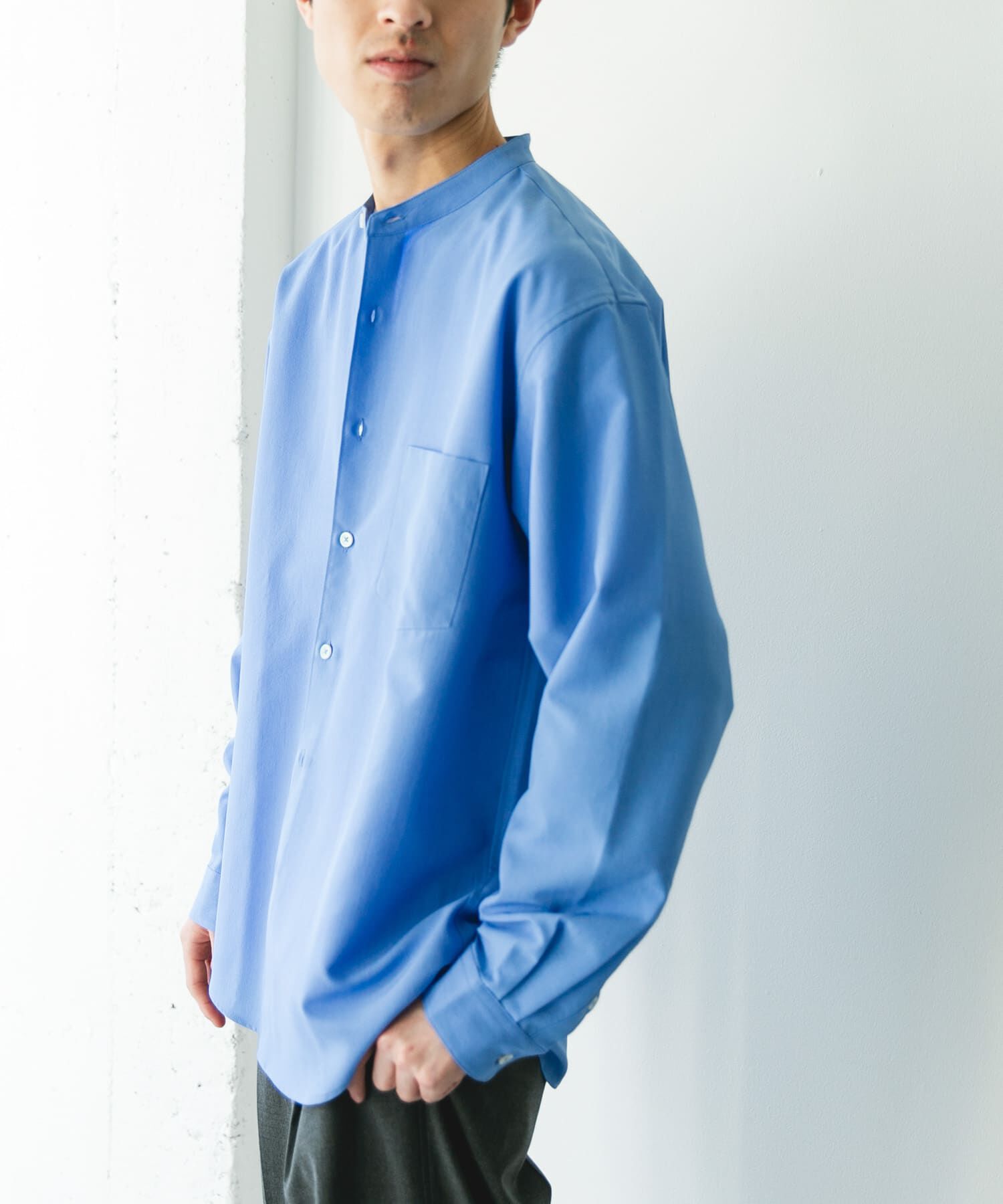 URBAN RESEARCH DOORS「『XLｻｲｽﾞ/WEB限定』『吸水速乾』ｾｵｱﾙﾌｧﾊﾞﾝﾄﾞｶﾗｰﾛﾝｸ 」|シャツ・ブラウス|