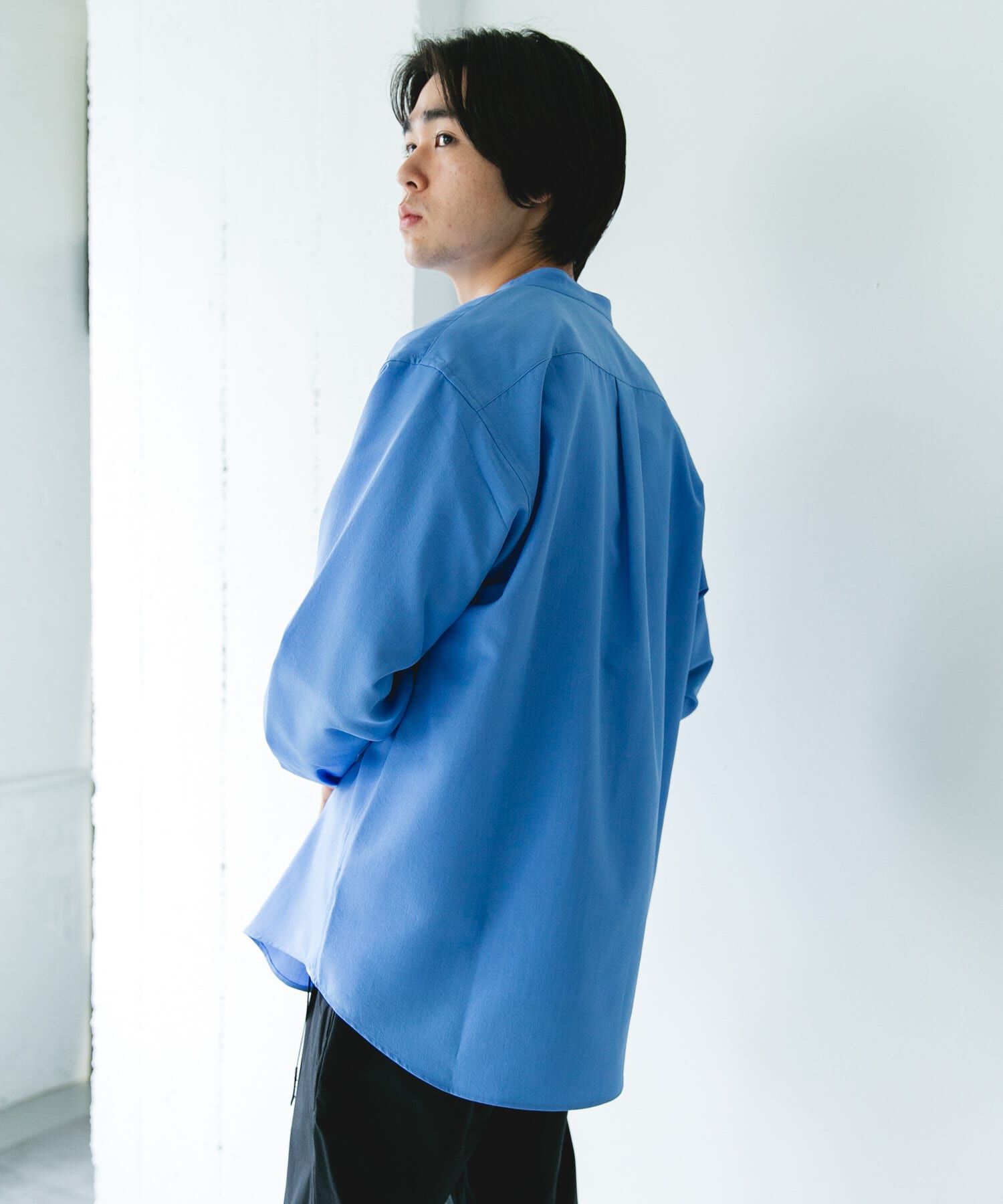 URBAN RESEARCH DOORS「『XLｻｲｽﾞ/WEB限定』『吸水速乾』ｾｵｱﾙﾌｧﾊﾞﾝﾄﾞｶﾗｰﾛﾝｸ 」|シャツ・ブラウス|